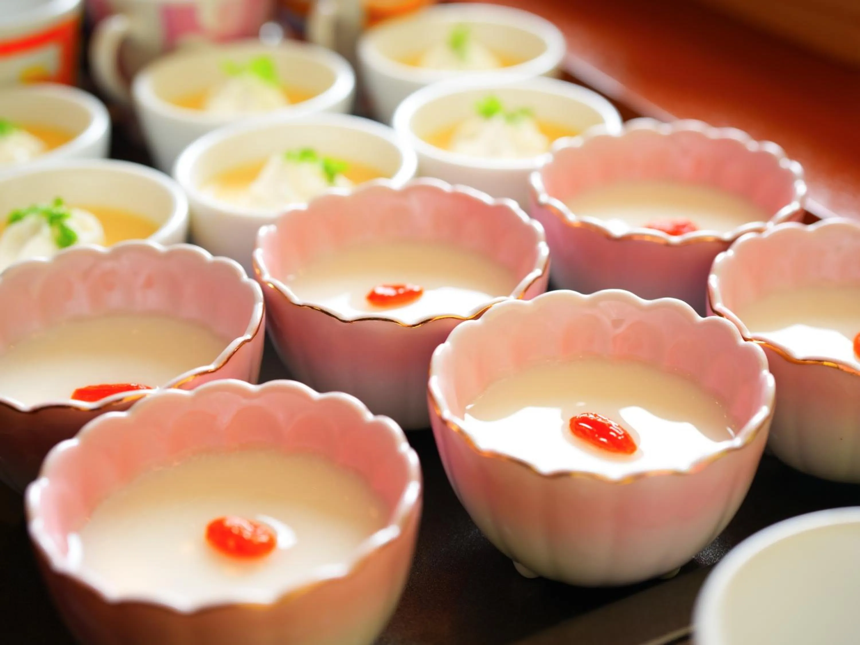 Breakfast in BeppuOnsen Hotel Sansenkaku