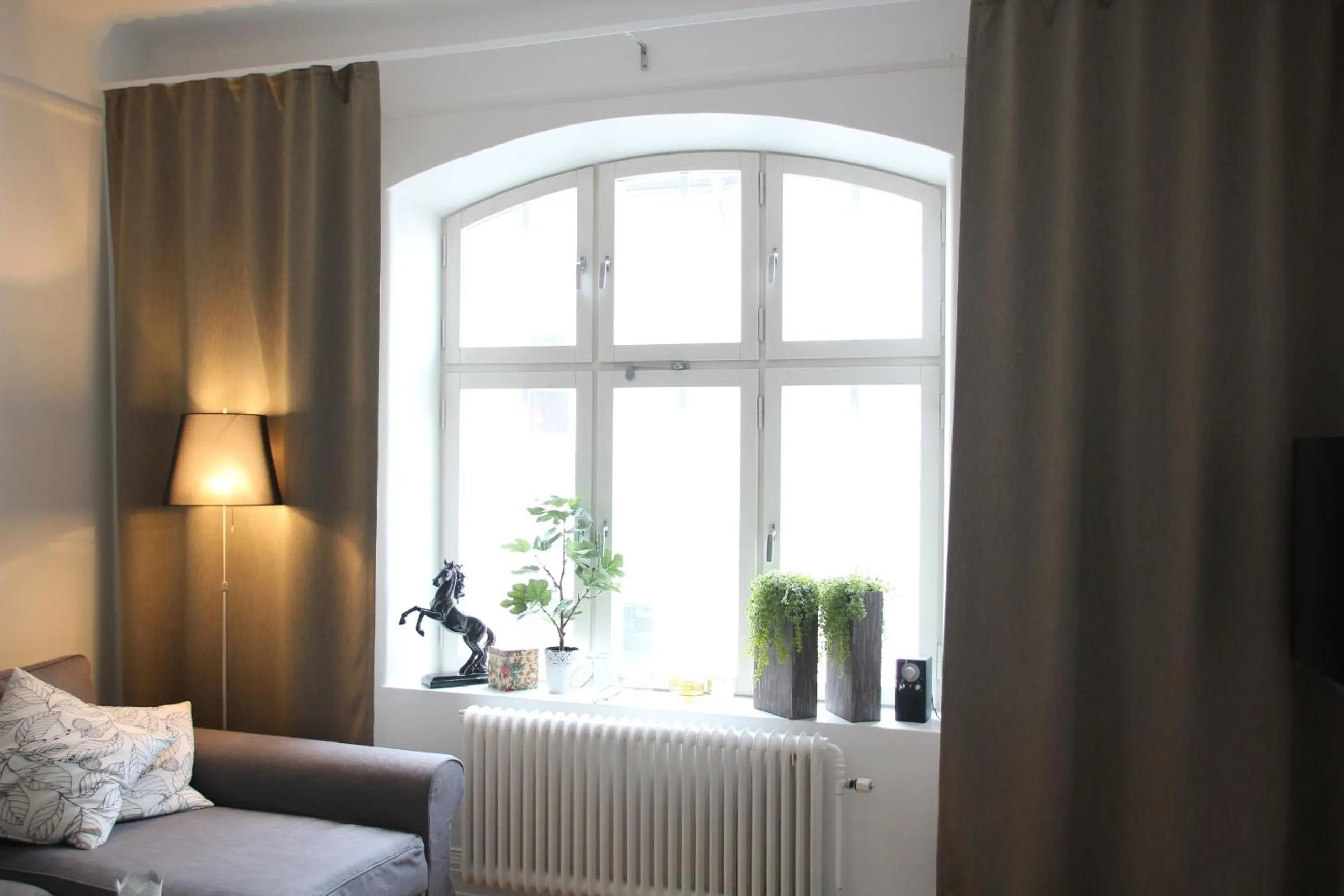 Living room in Continental Apartment Hotel Sundsvall