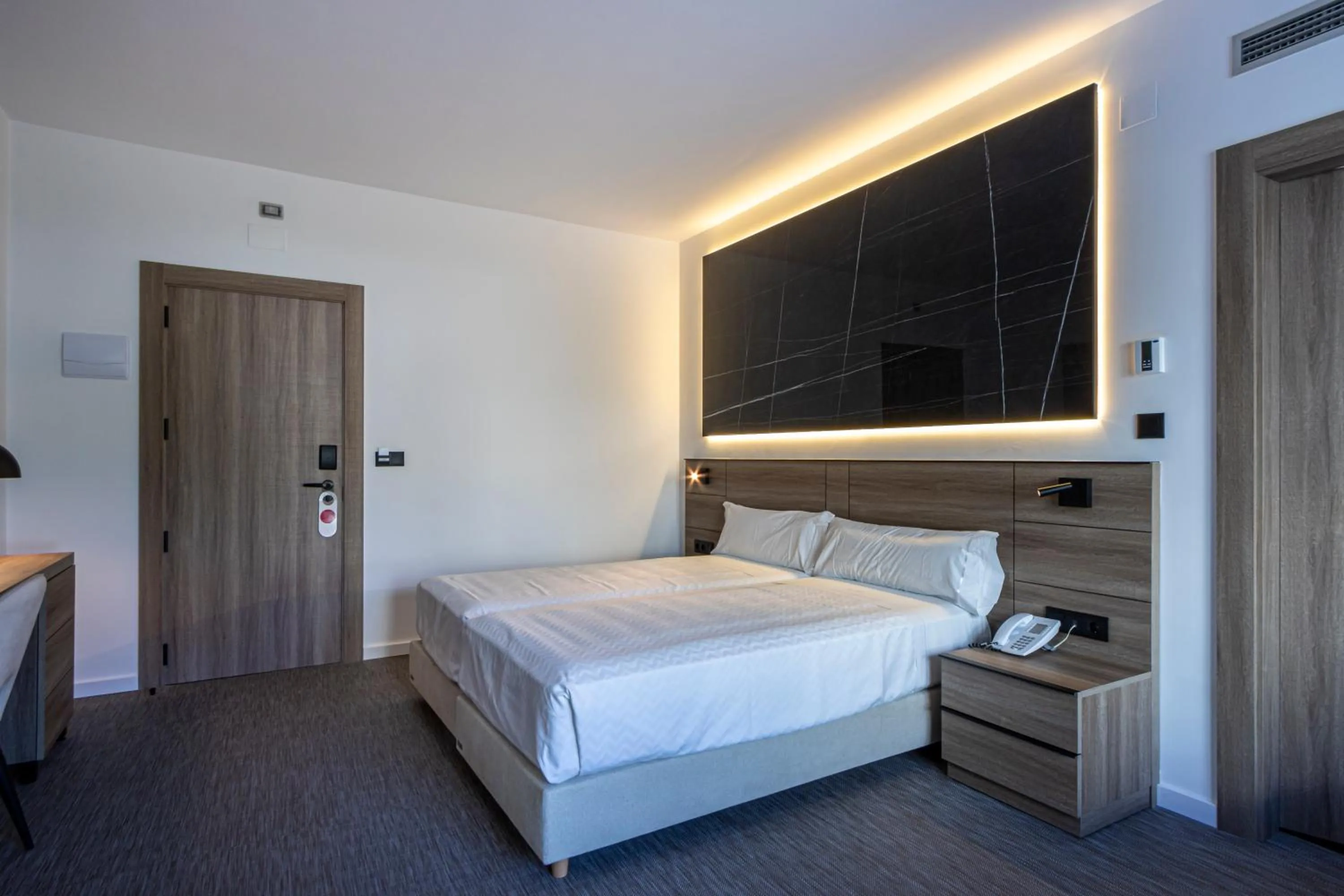 Bed in Hotel Inffinit Sanxenxo