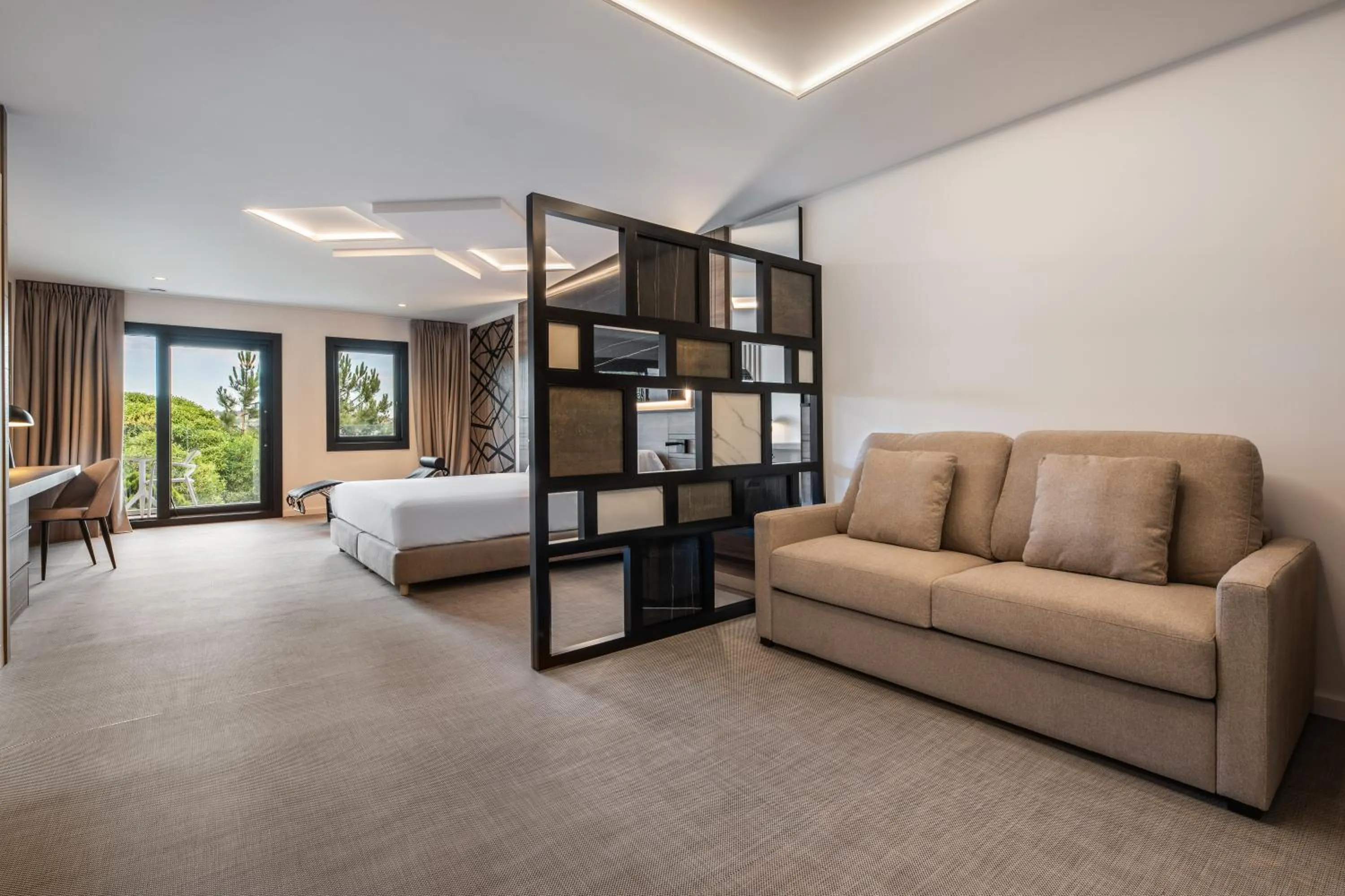 Bed in Hotel Inffinit Sanxenxo