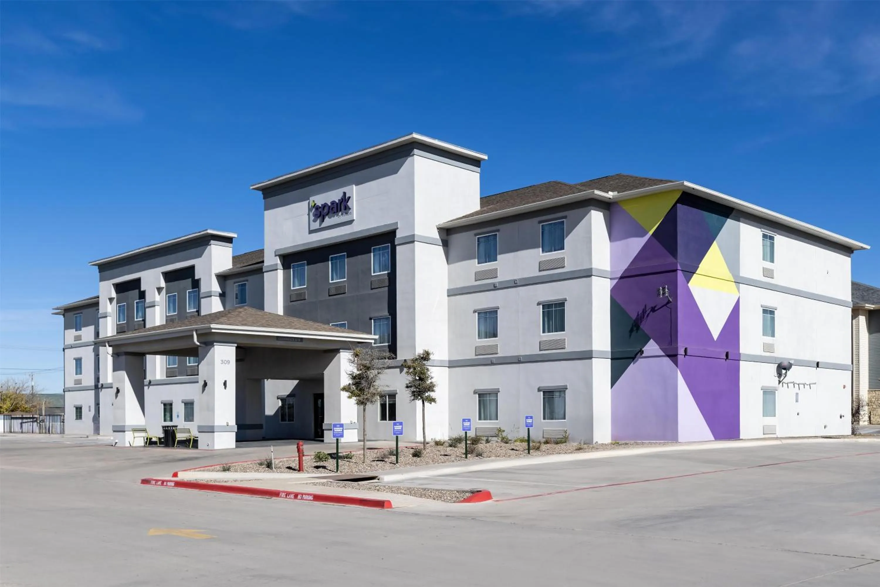 Property building in Spark by Hilton Midland South