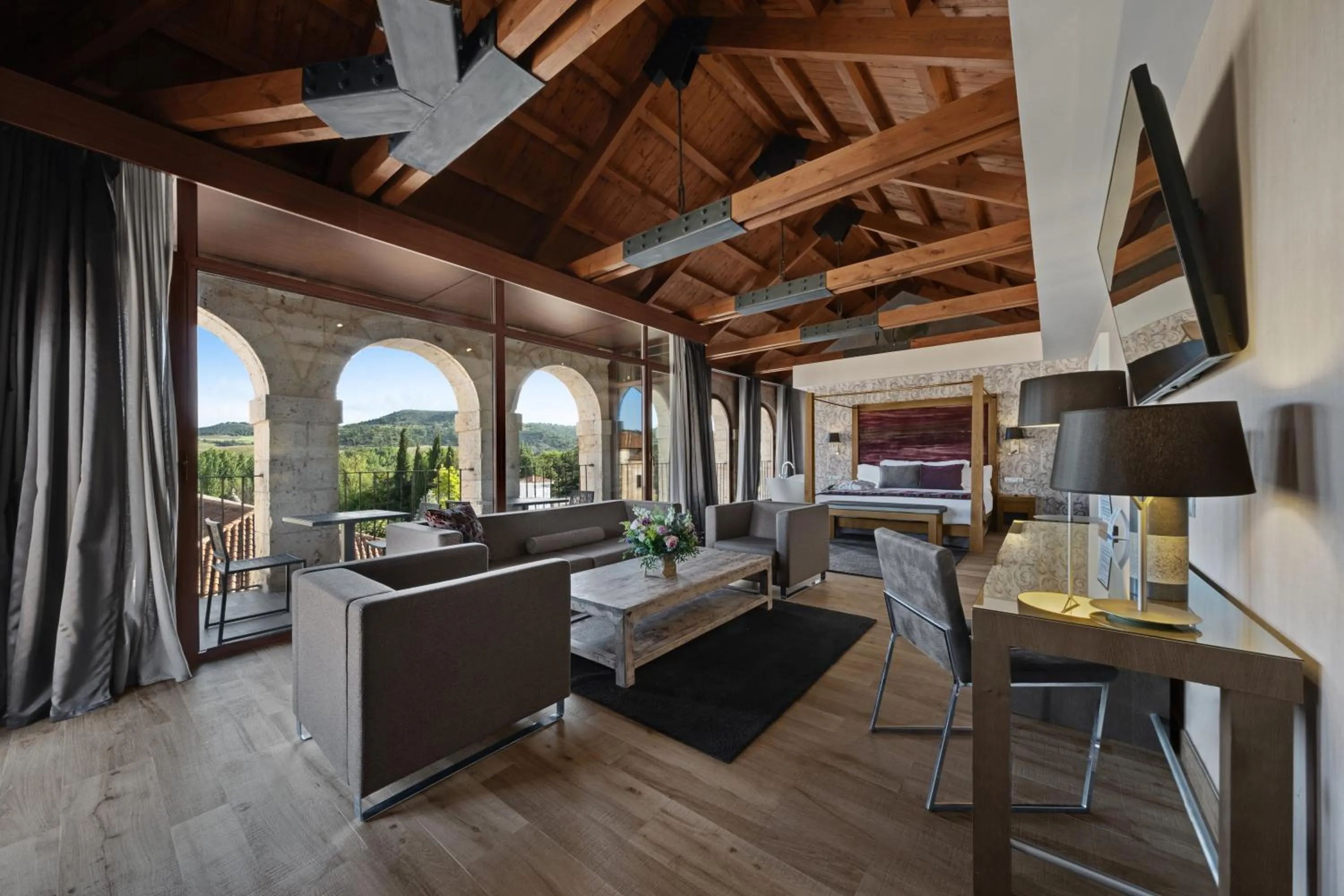 Photo of the whole room in Castilla Termal Monasterio de Valbuena - Small Luxury Hotels