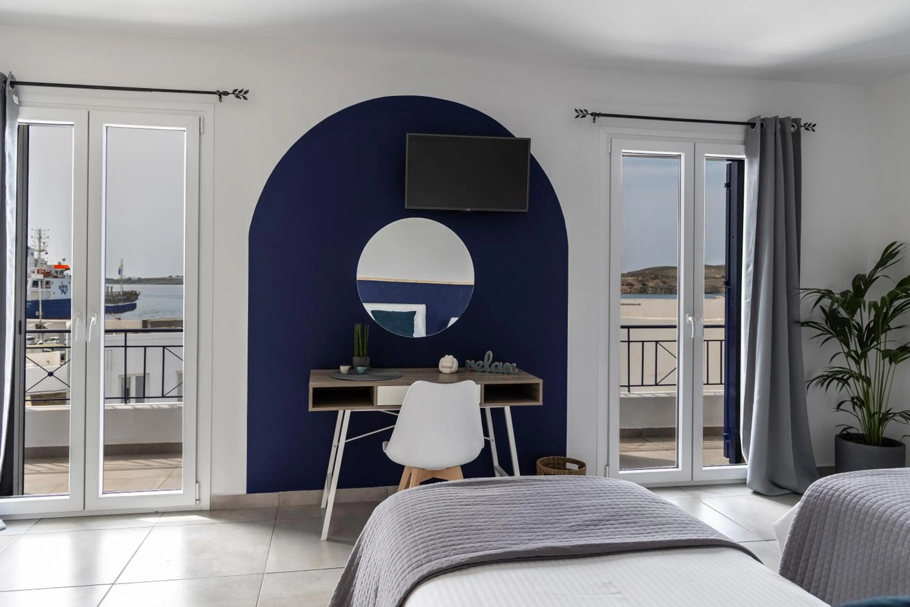 hair dresser, Bed in Hotel Kontes Comfort