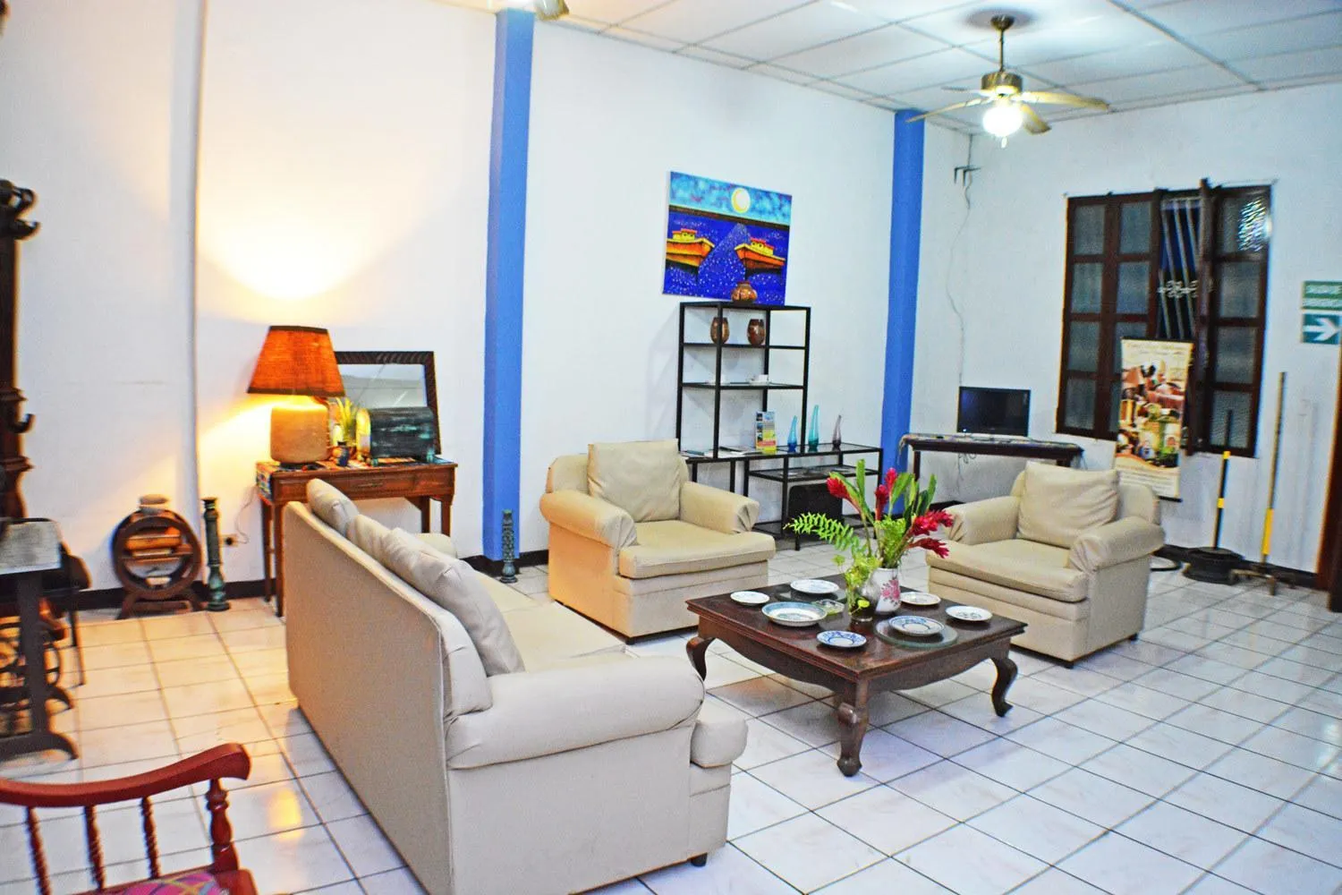 Lobby or reception in Hostal Pacifico Chinandega