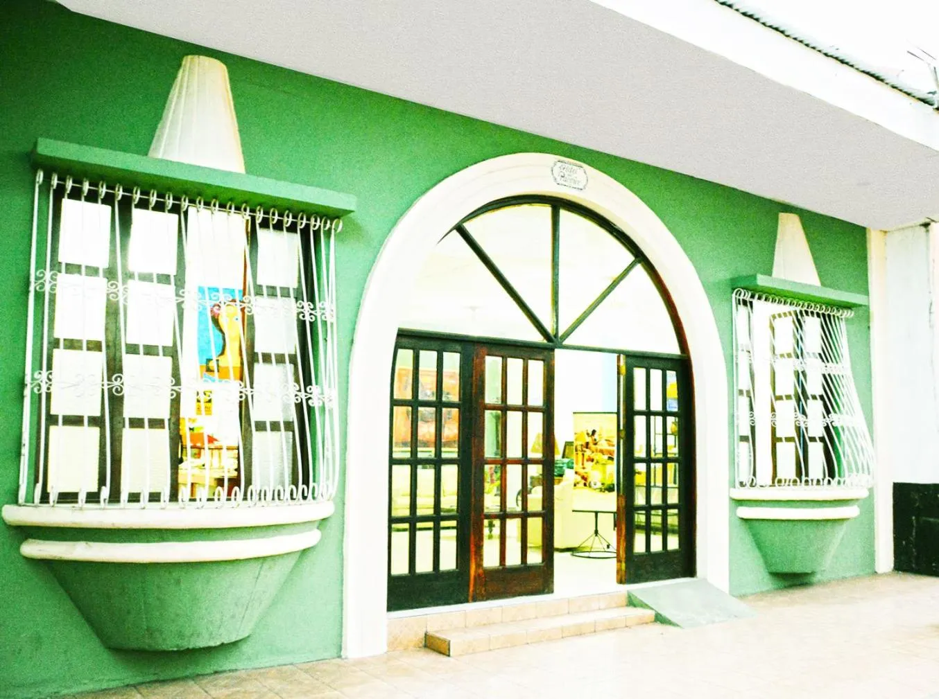 Facade/entrance in Hostal Pacifico Chinandega