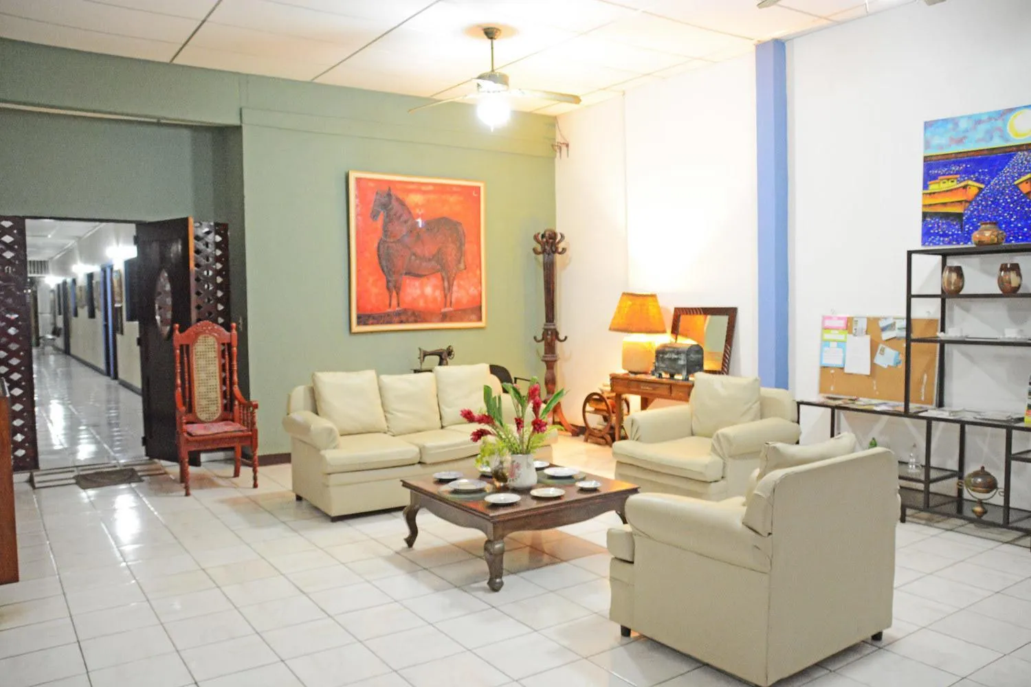 Lobby or reception in Hostal Pacifico Chinandega