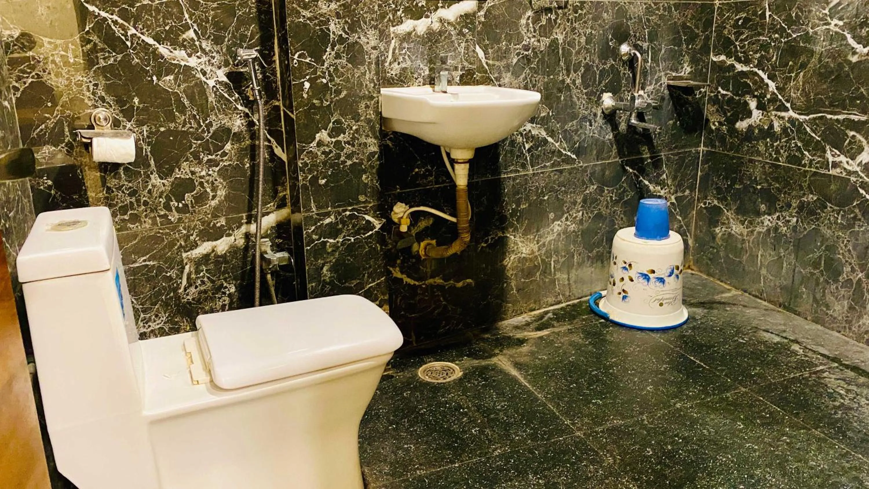 Toilet in Hotel Sukh Vilas