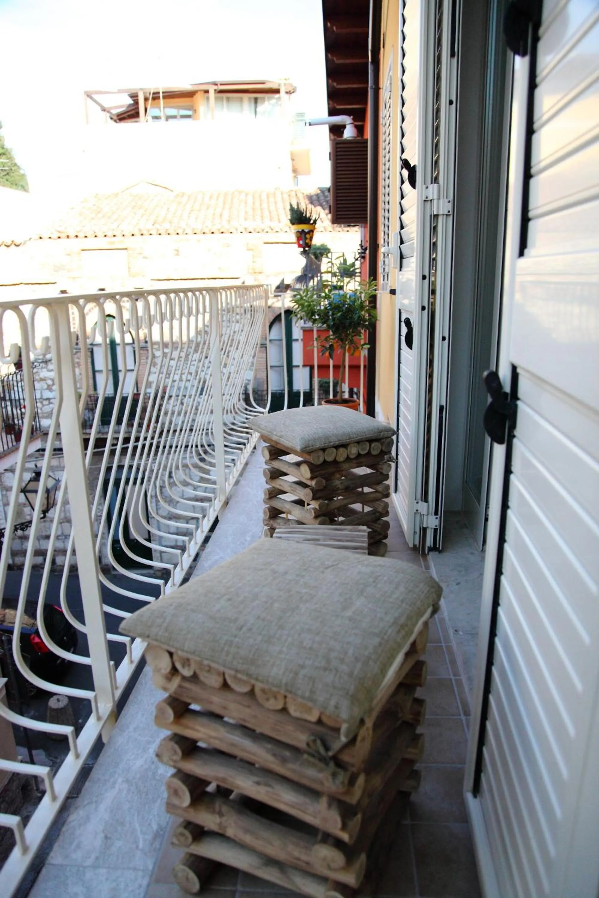 Balcony/Terrace in B&B Evelyne