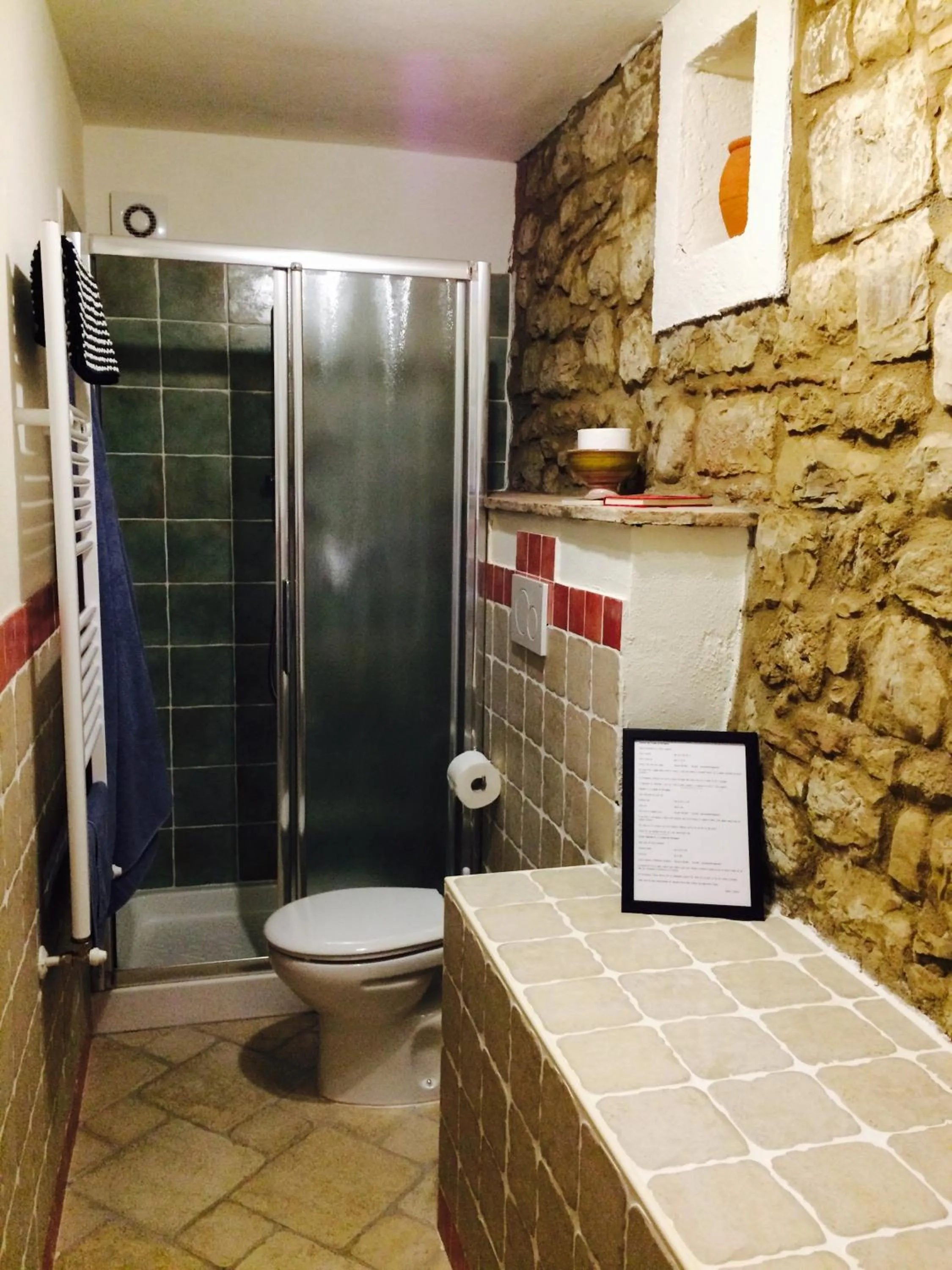 Bathroom in La Locanda del Barbagianni