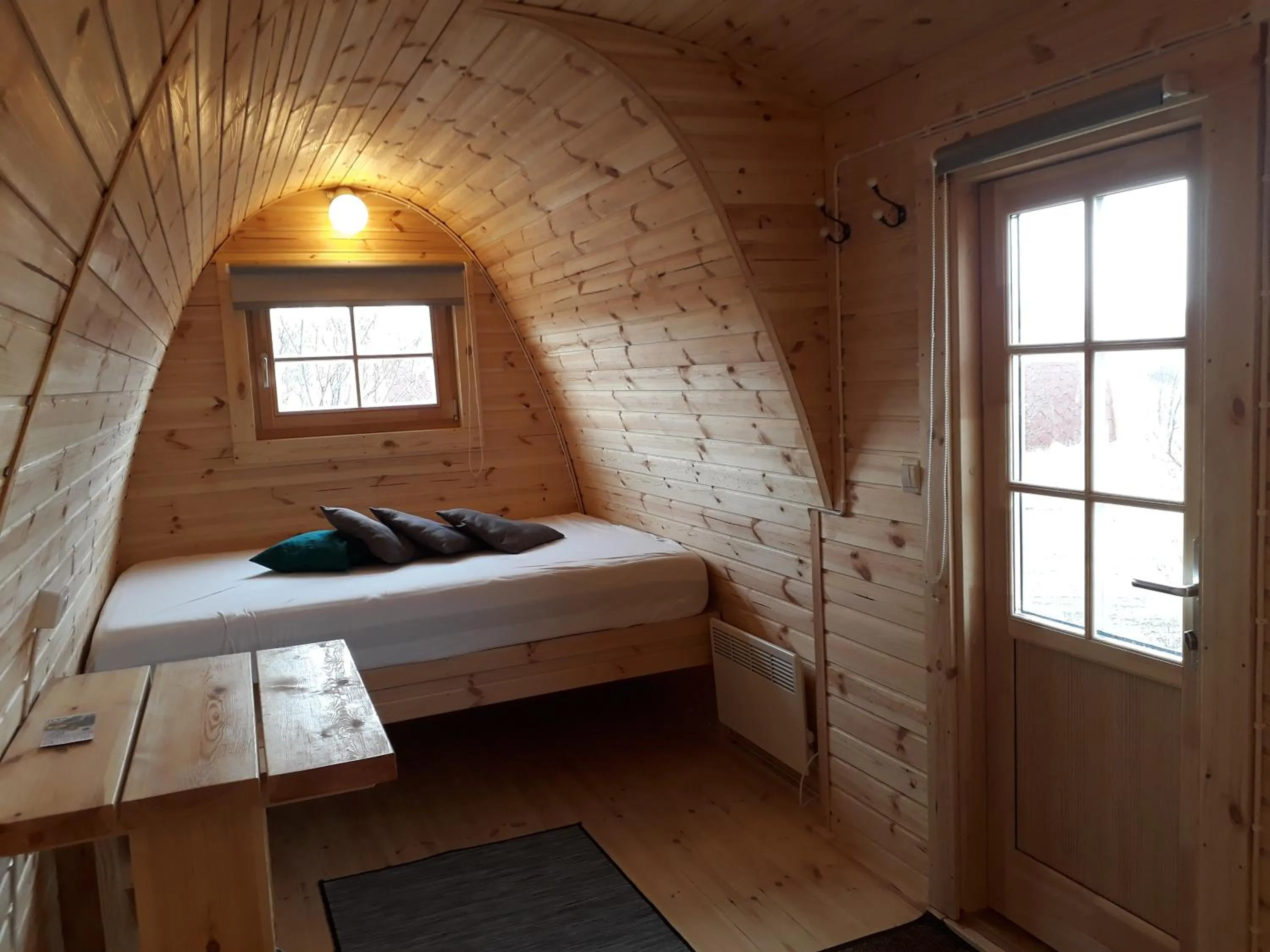Photo of the whole room, Bed in Fossatun Camping Pods & Cottages - Sleeping Bag Accommodation