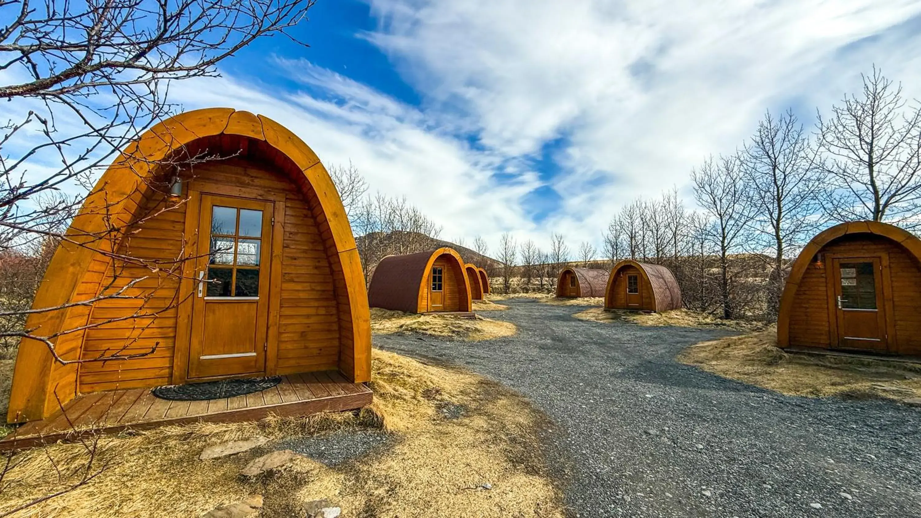 Camping Pod in Fossatun Camping Pods & Cottages - Sleeping Bag Accommodation Camping Pod in Fossatun Camping Pods & Cottages - Sleeping Bag Accommodation