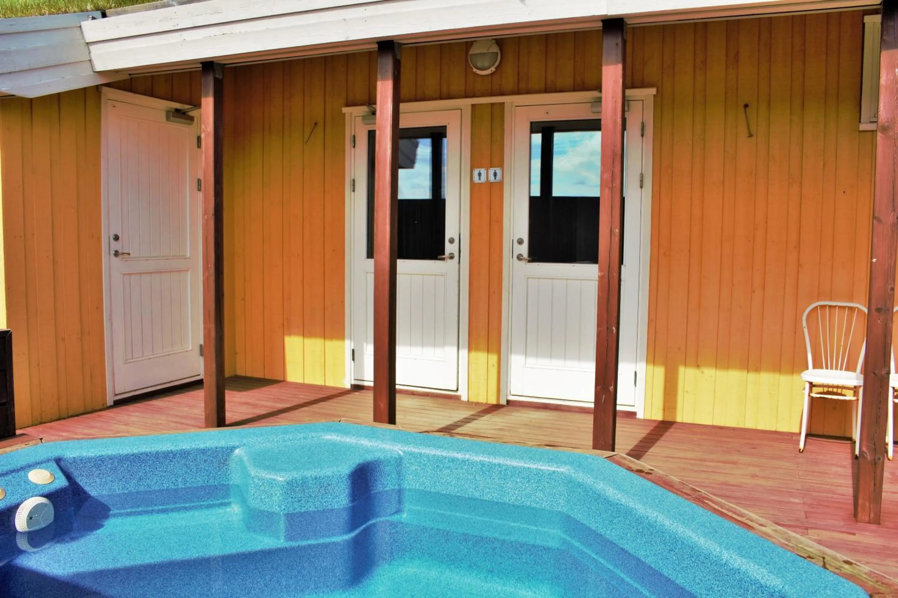 Fitness centre/facilities in Fossatun Camping Pods & Cottages - Sleeping Bag Accommodation