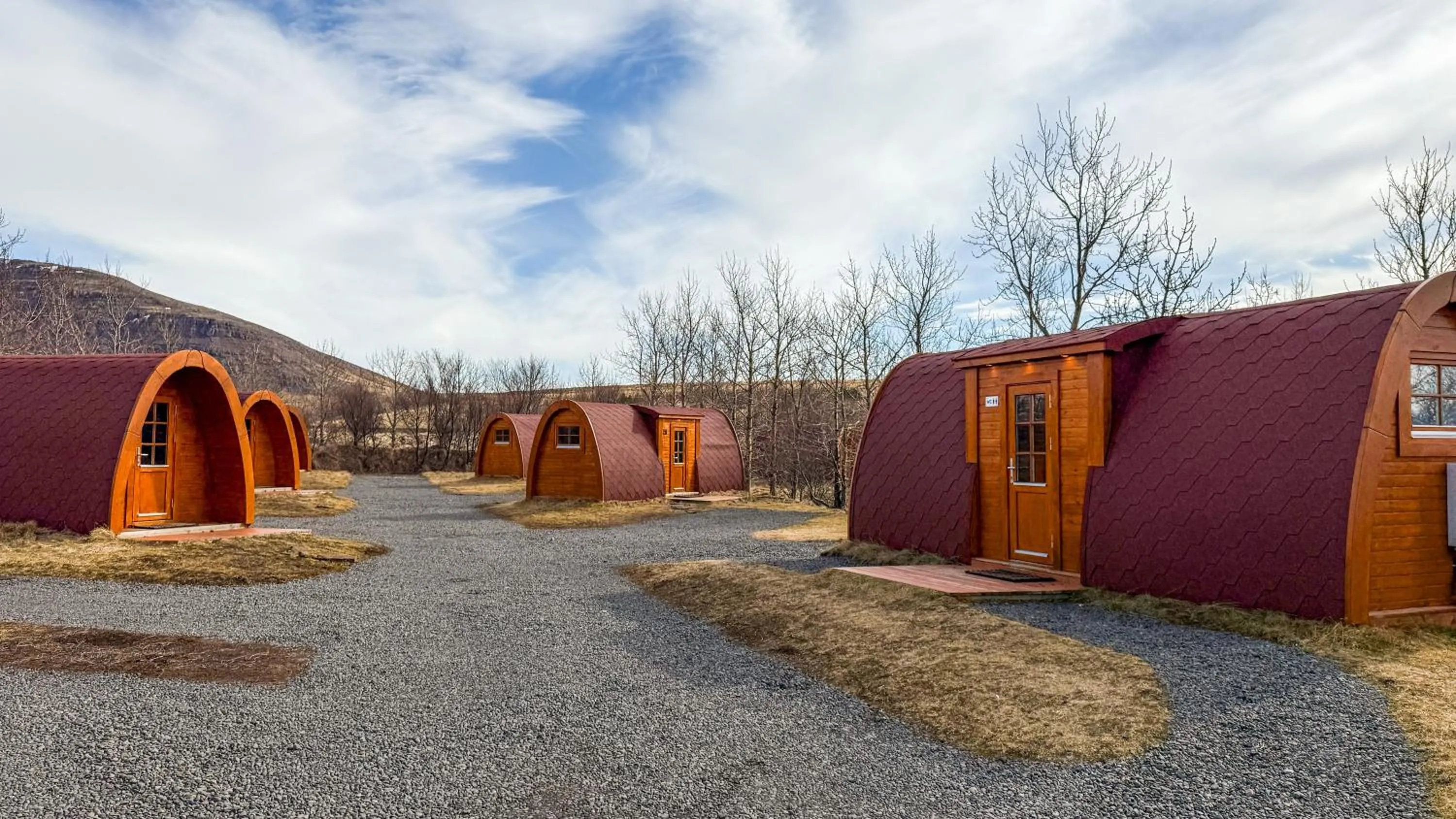 Fossatun Camping Pods & Cottages - Sleeping Bag Accommodation