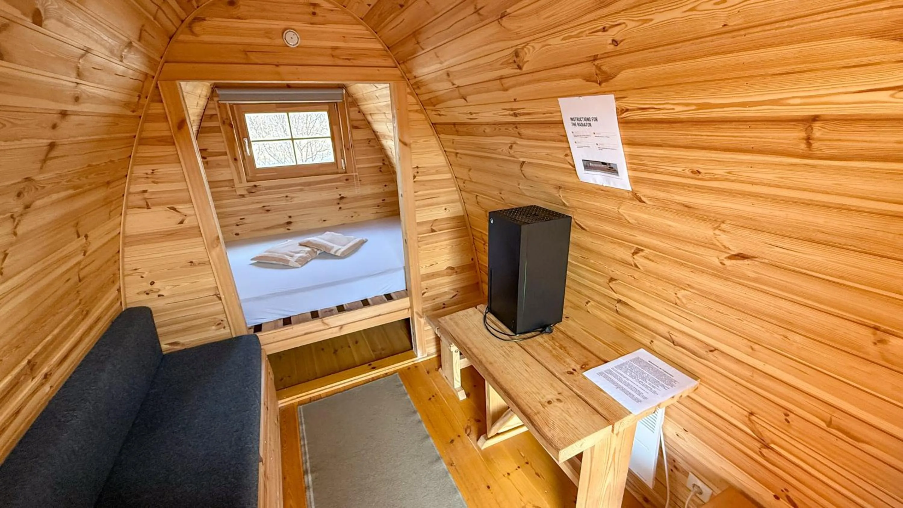 Fossatun Camping Pods & Cottages - Sleeping Bag Accommodation