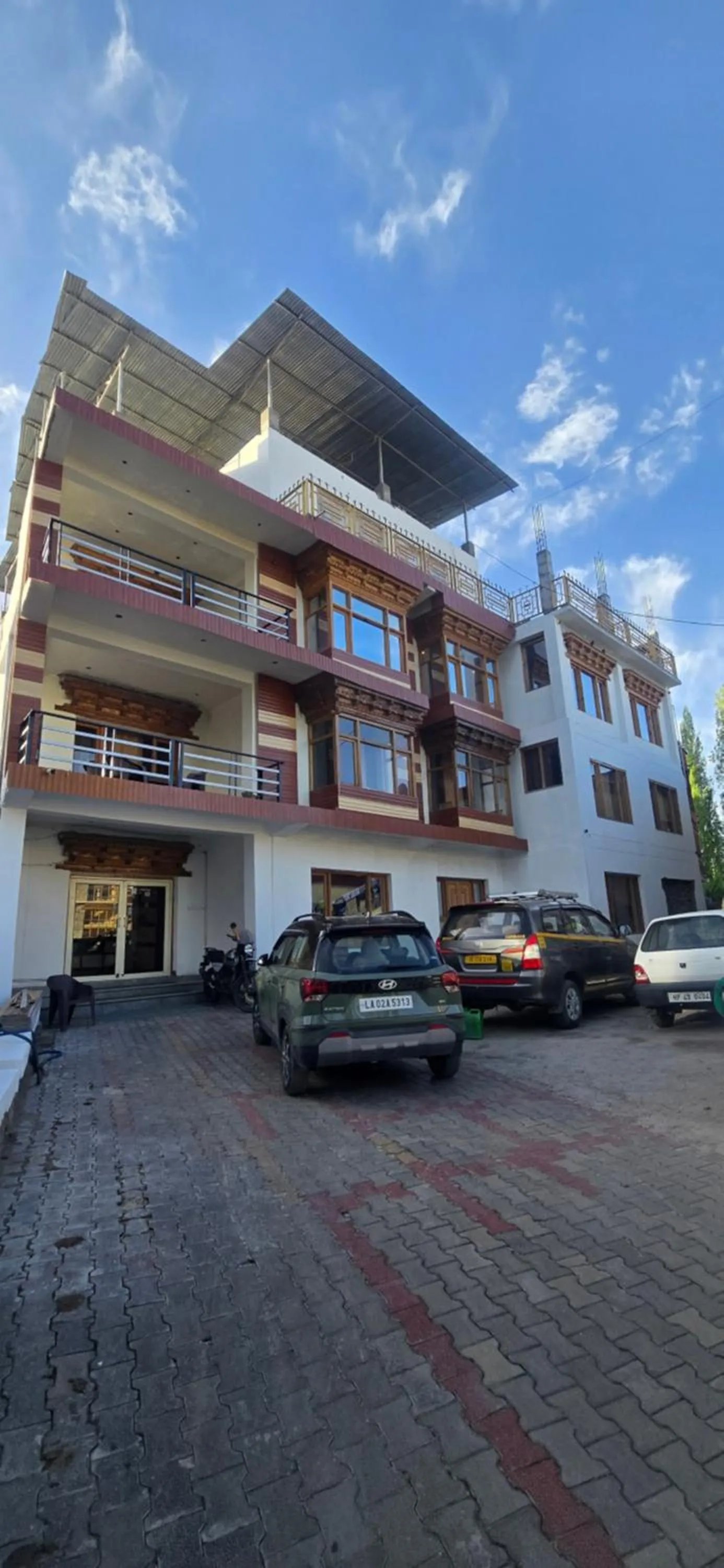 Property building in The White Yak Hotel