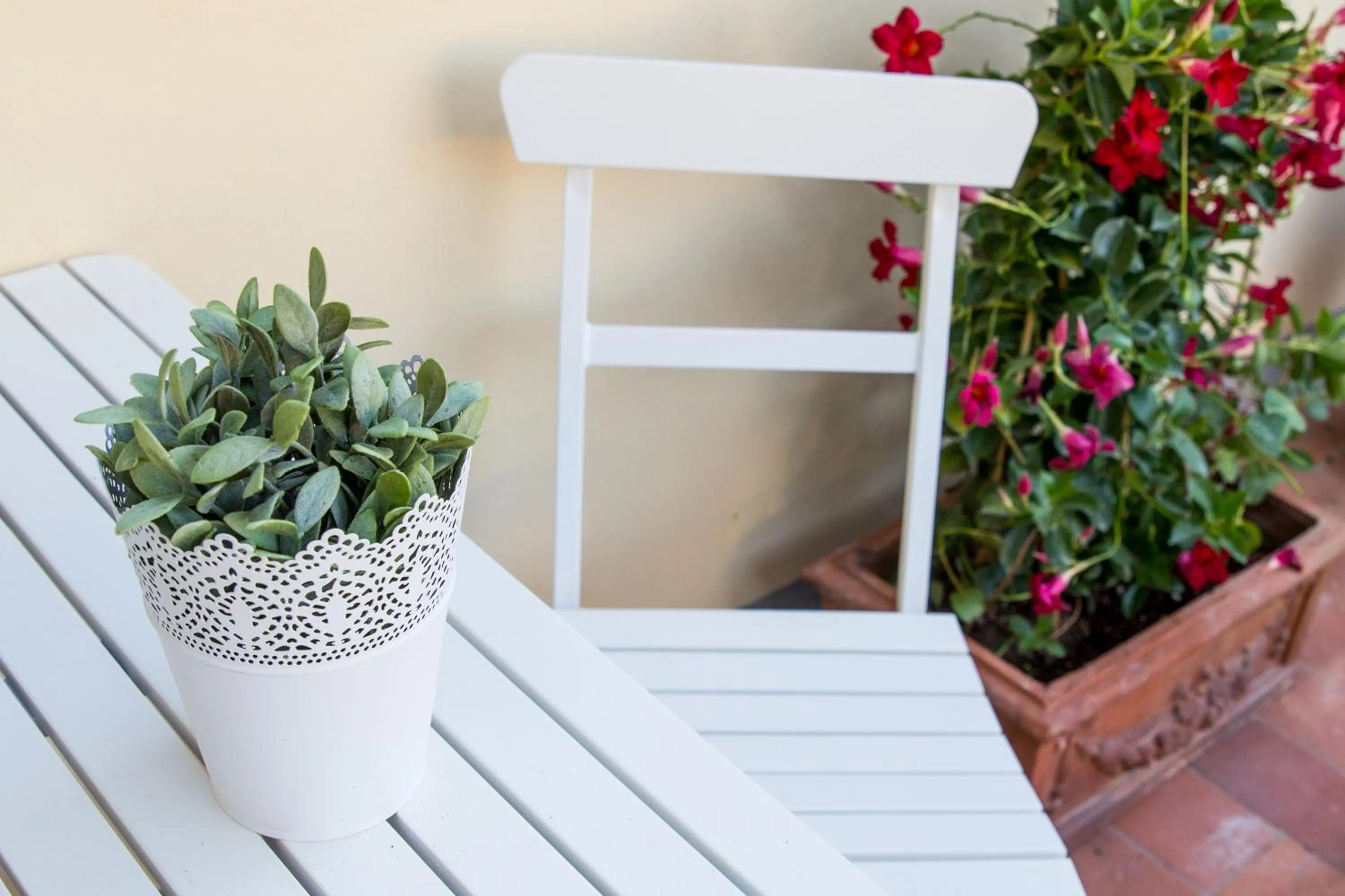 Balcony/Terrace in The Artists' Palace Florence