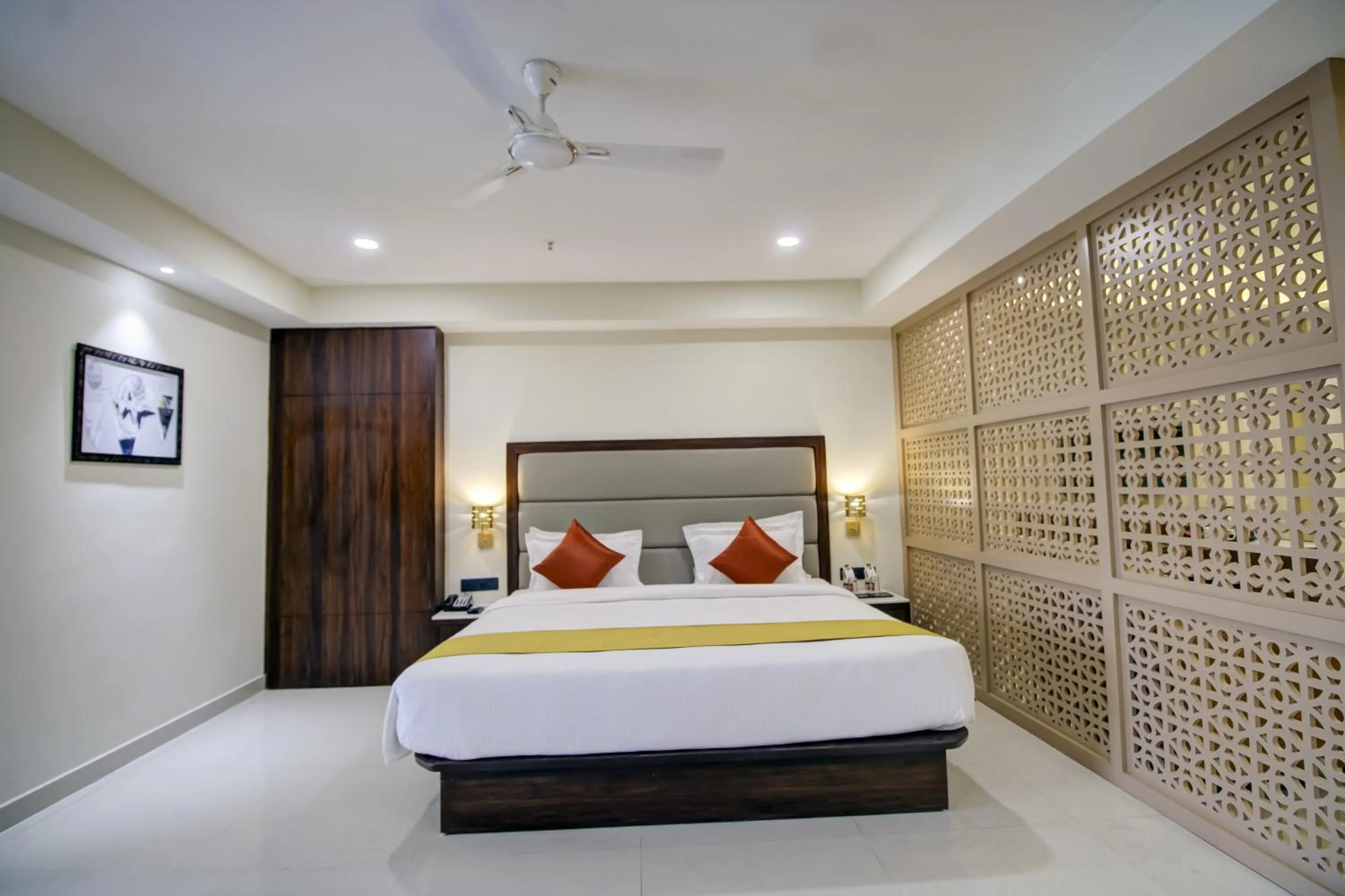 Bed in The Bindal Hotel