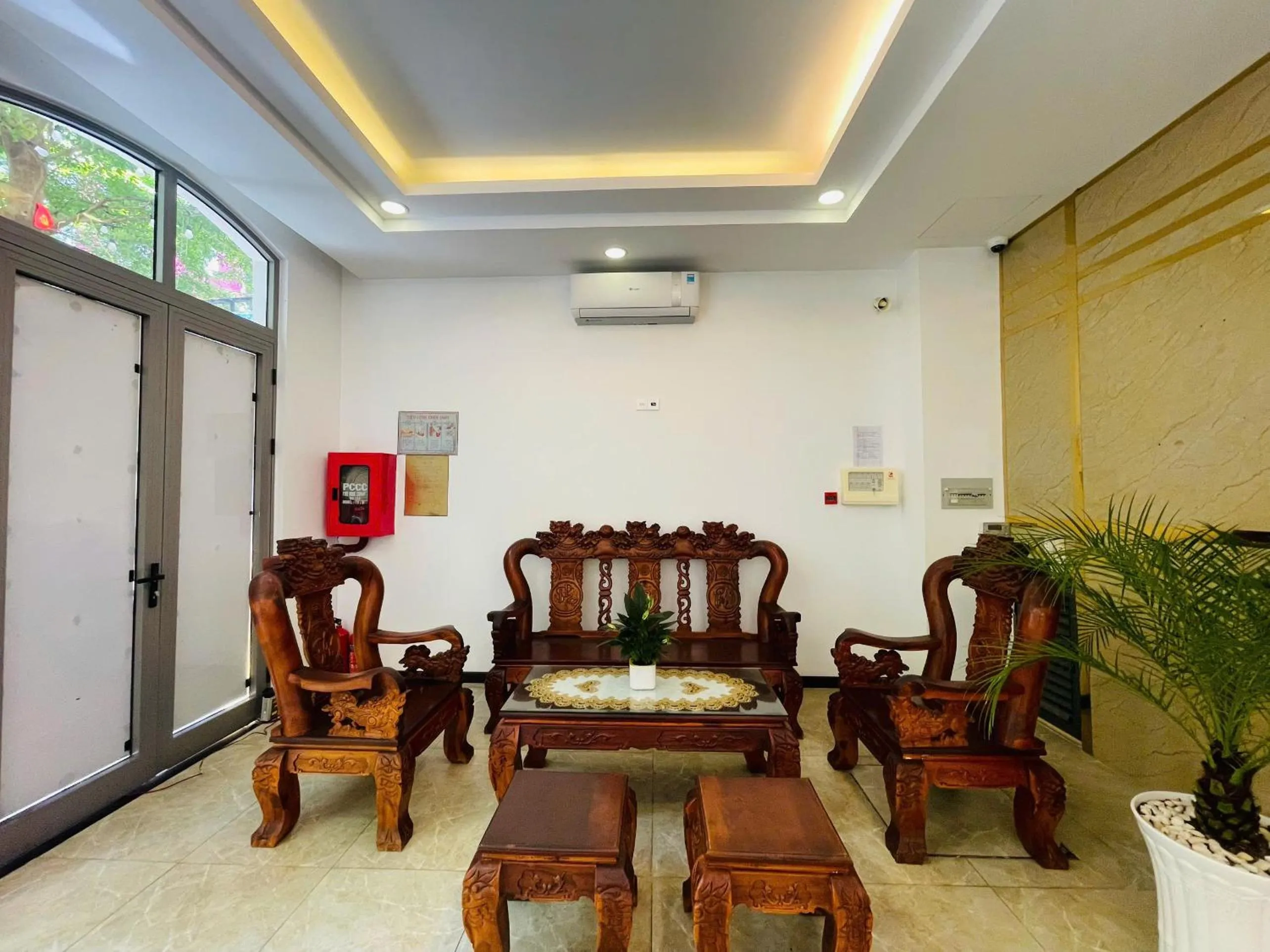 Living room in Oceanis Hotel