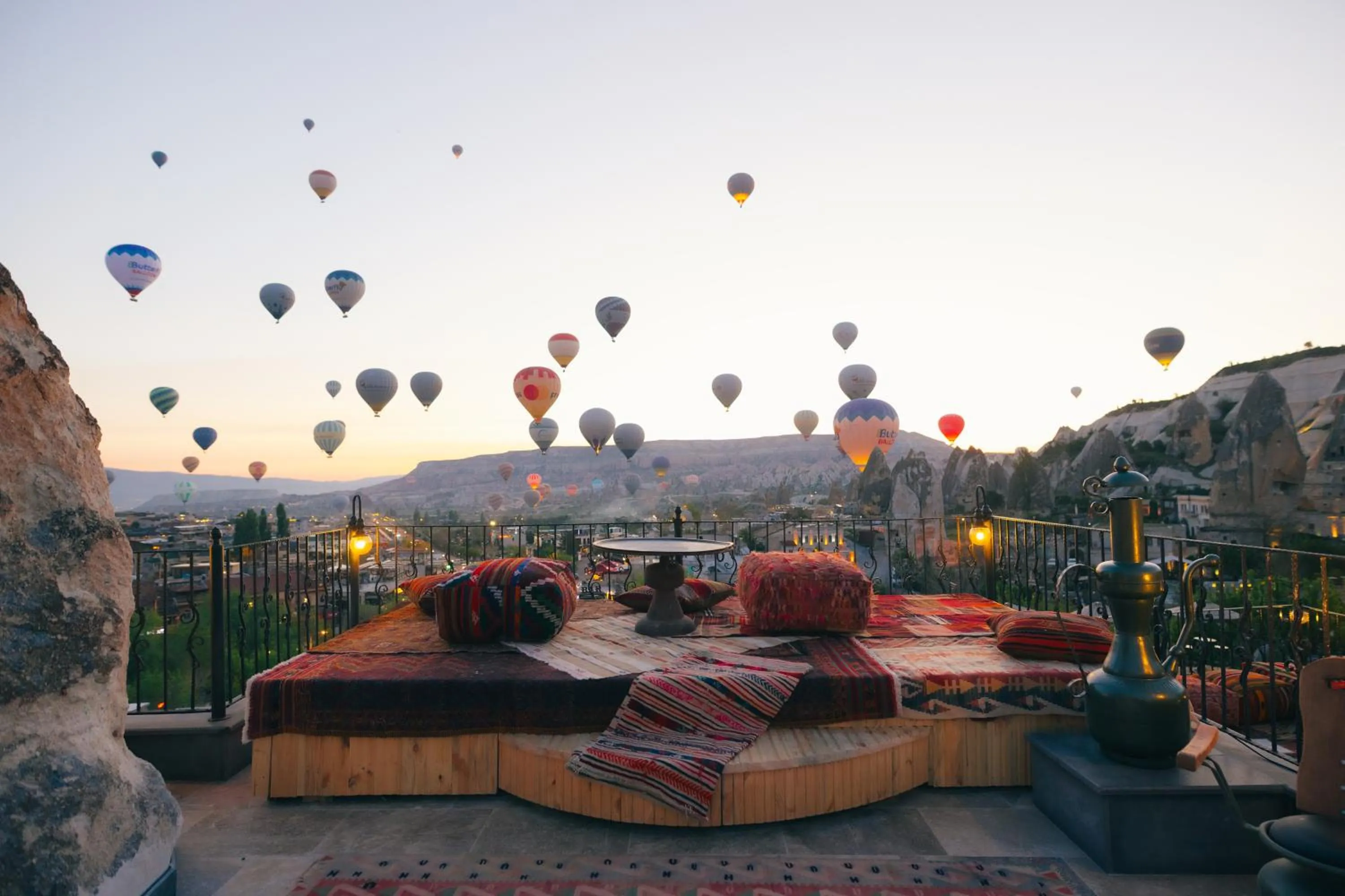 Balcony/Terrace in Nora Cave Hotel
