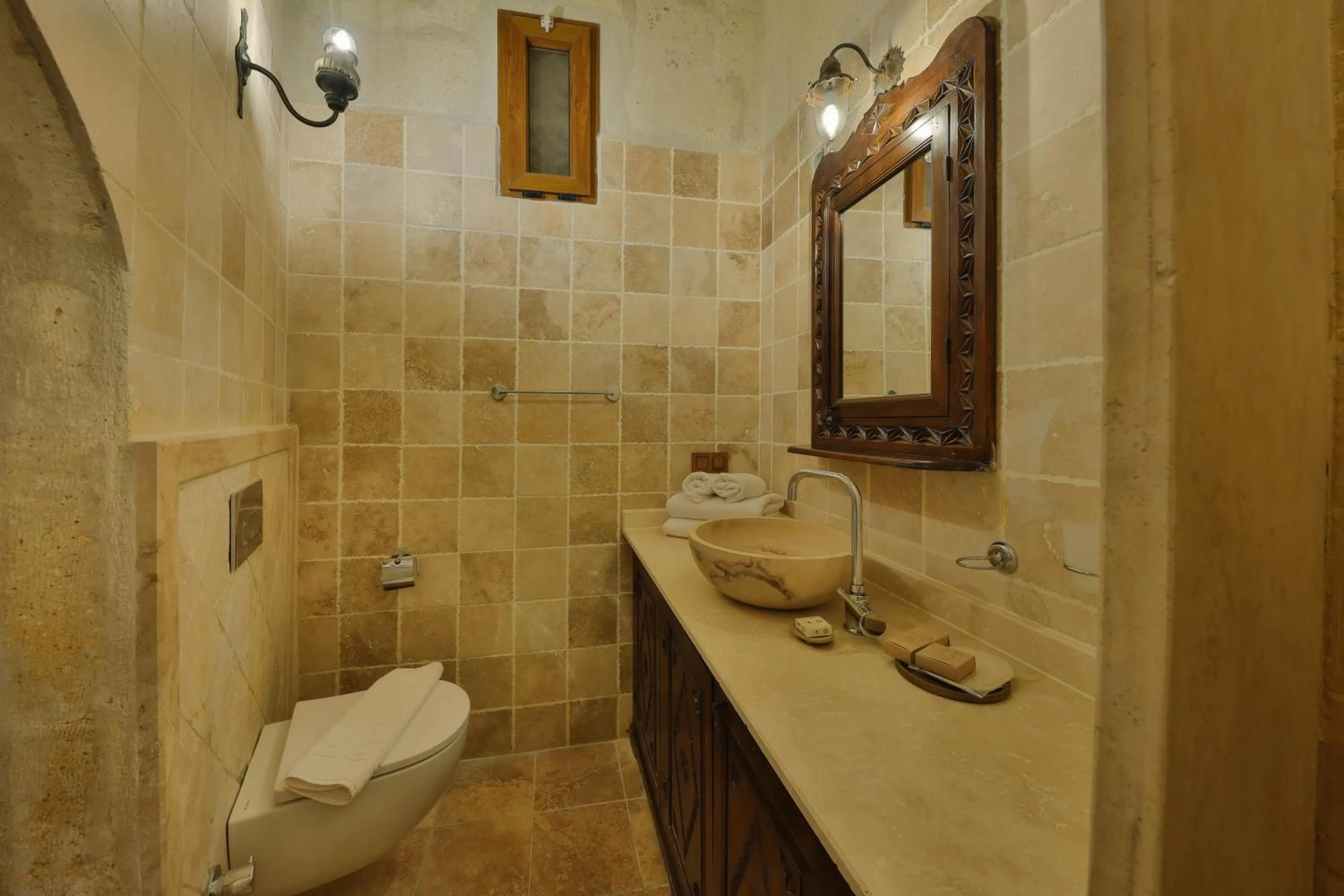 Toilet in Nora Cave Hotel