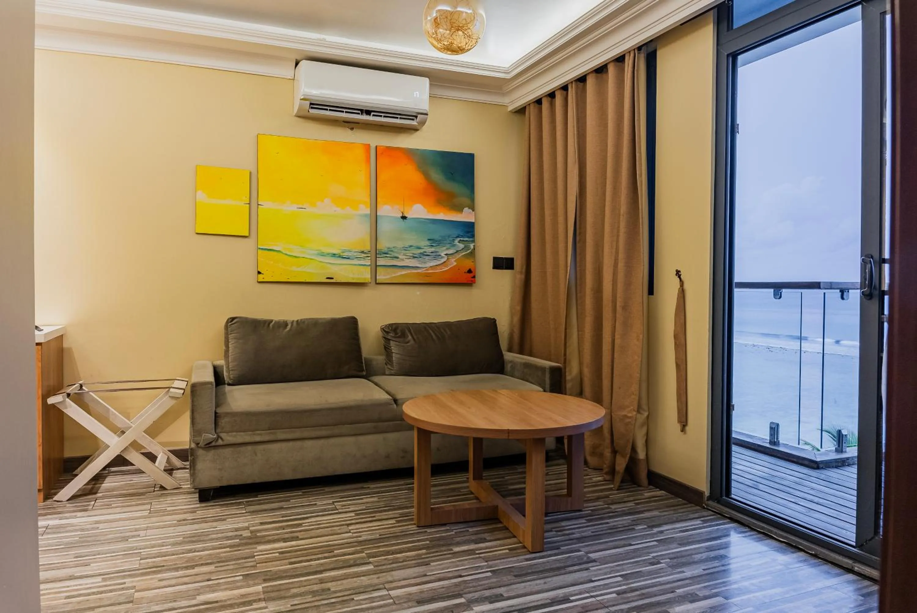 Living room in Coral Grand Beach & Spa