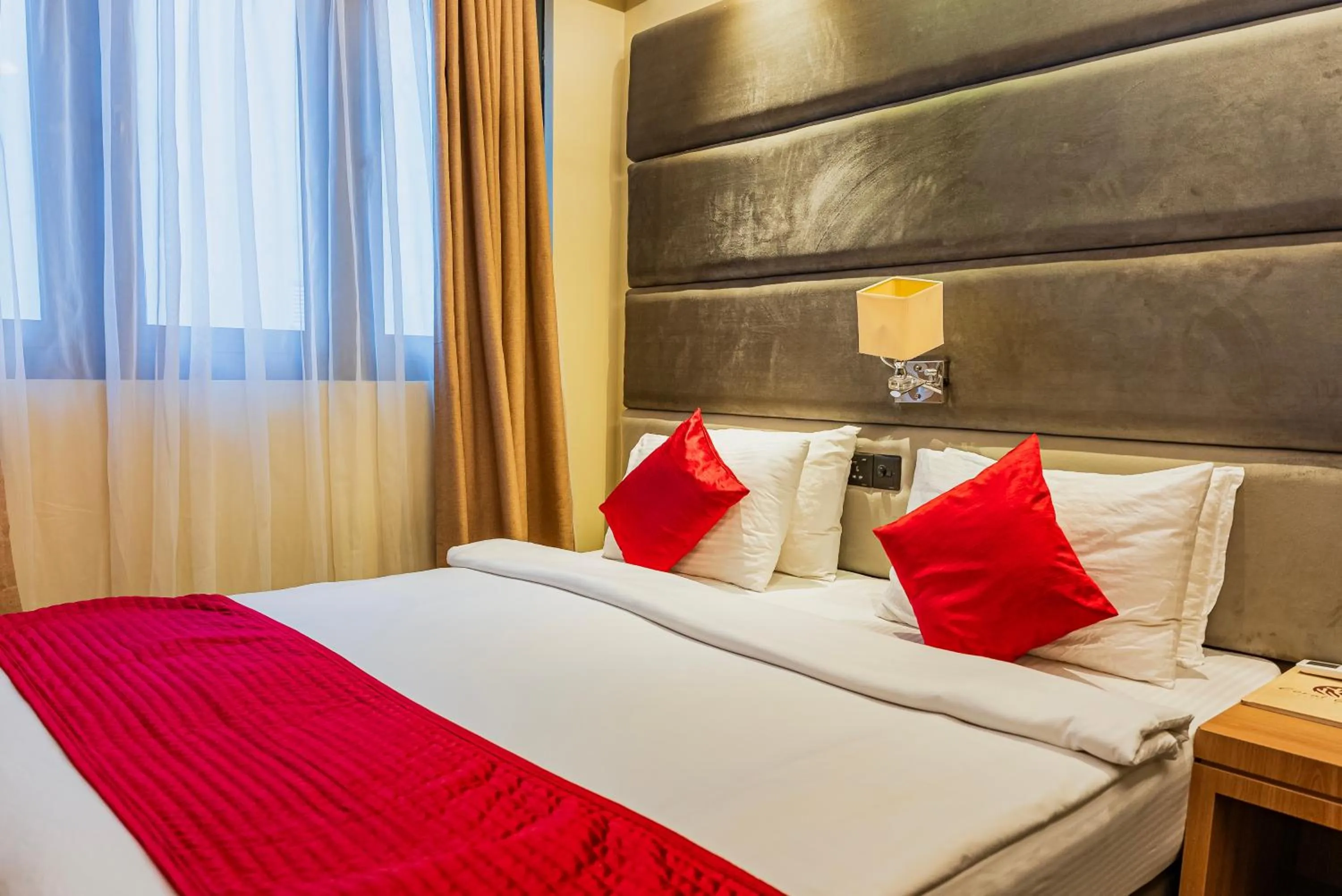 Bed in Coral Grand Beach & Spa