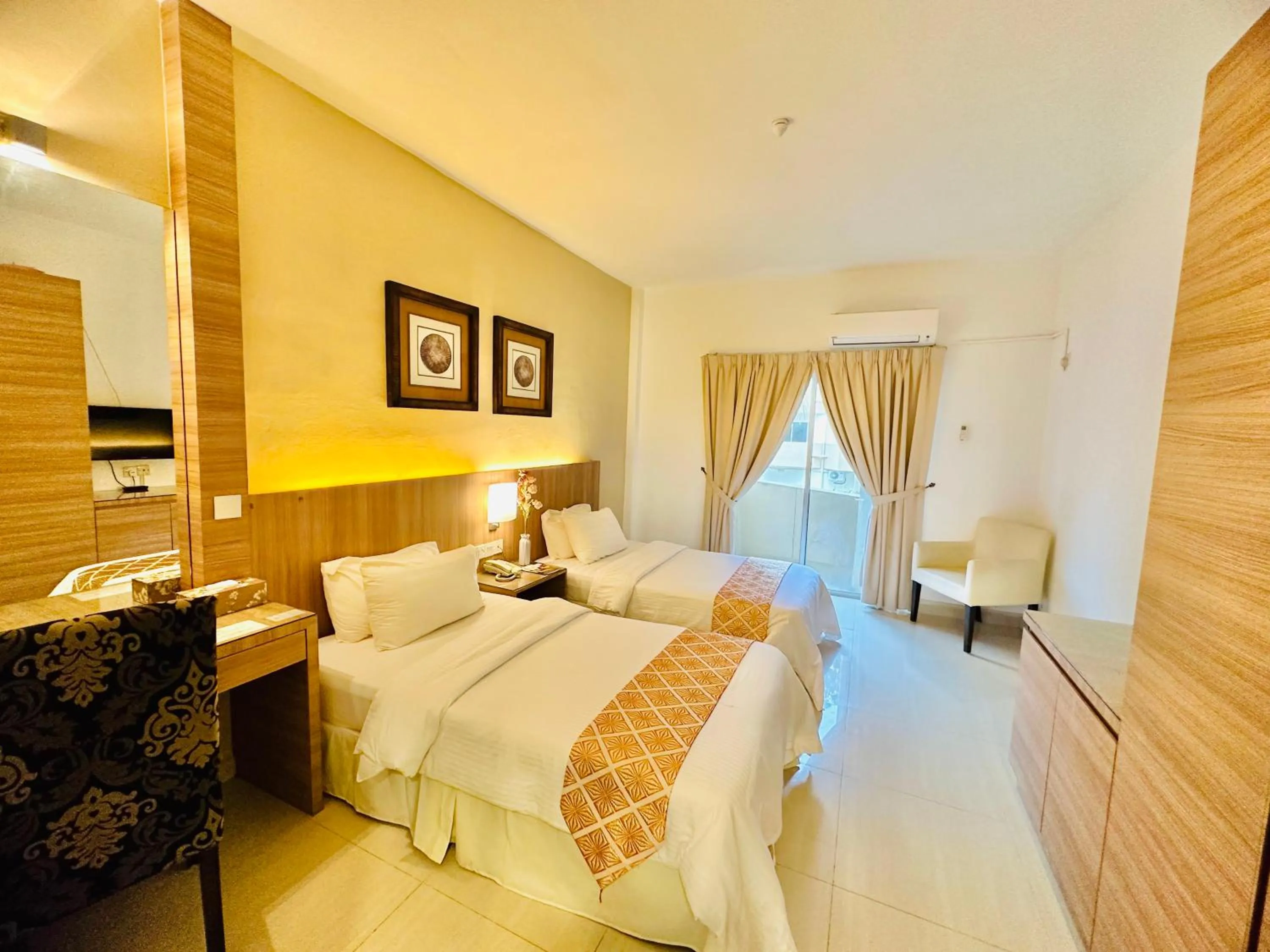 Photo of the whole room, Bed in Rompin Beach Resorts