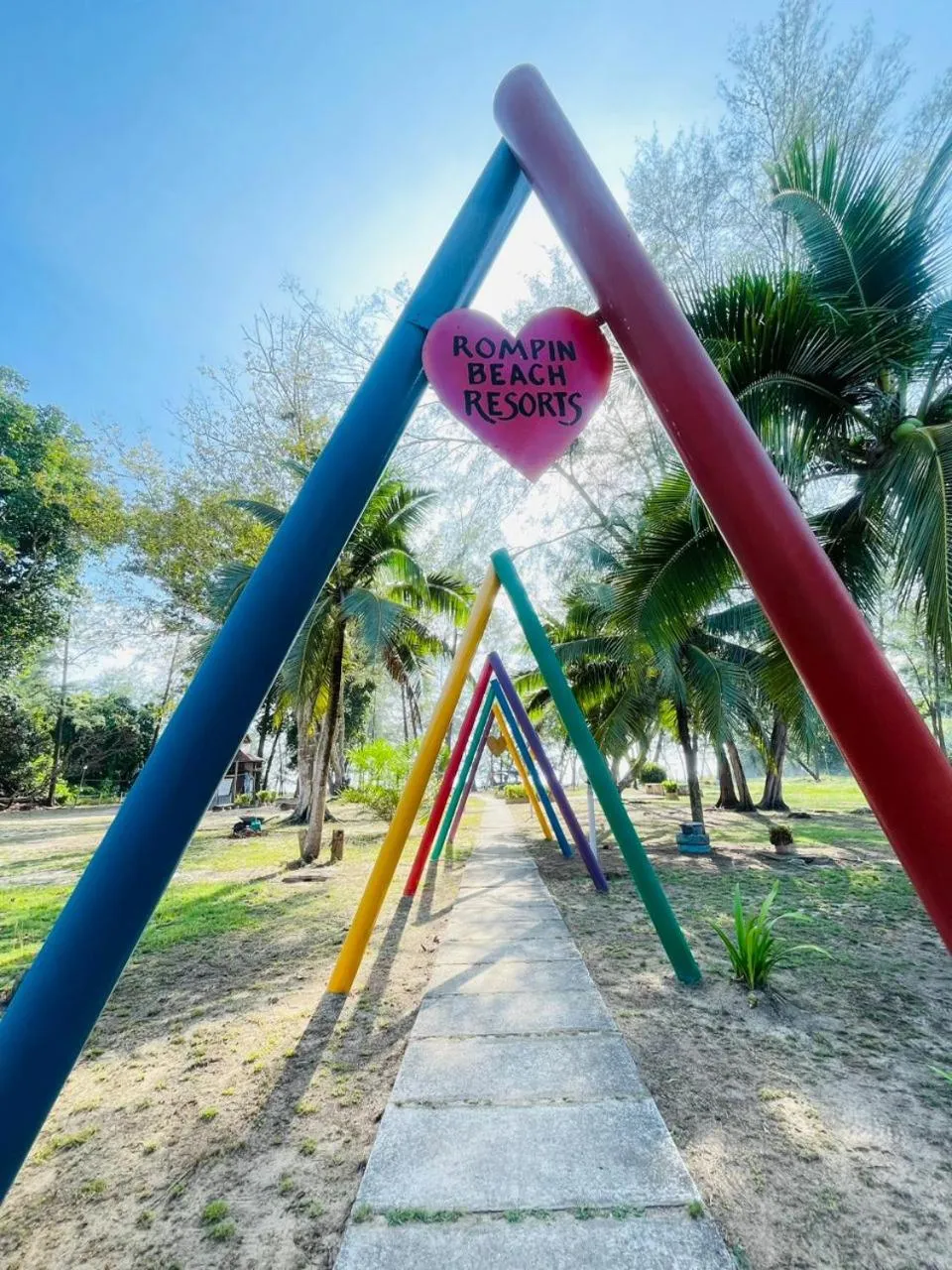 Natural landscape in Rompin Beach Resorts