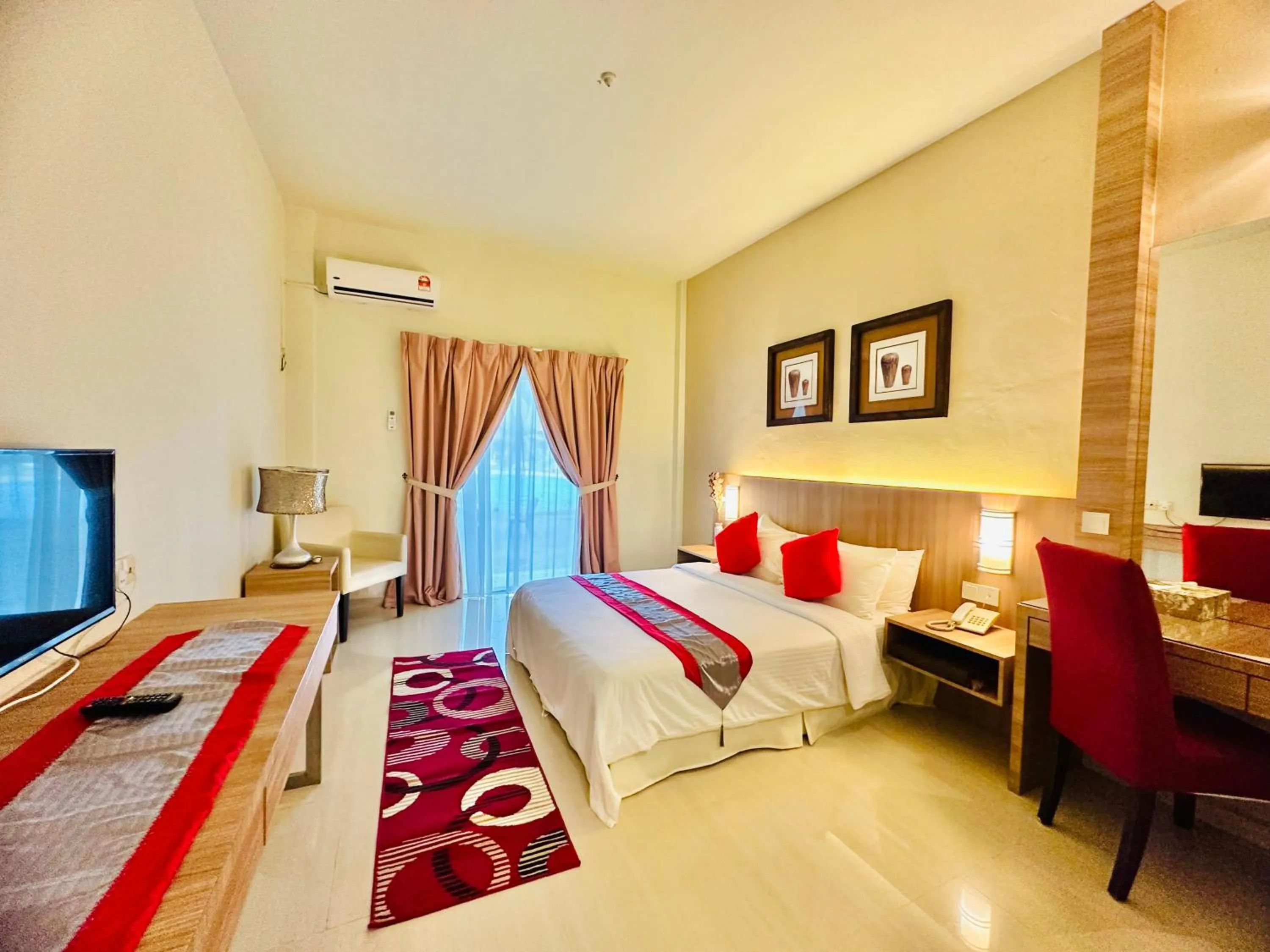 Photo of the whole room, Bed in Rompin Beach Resorts