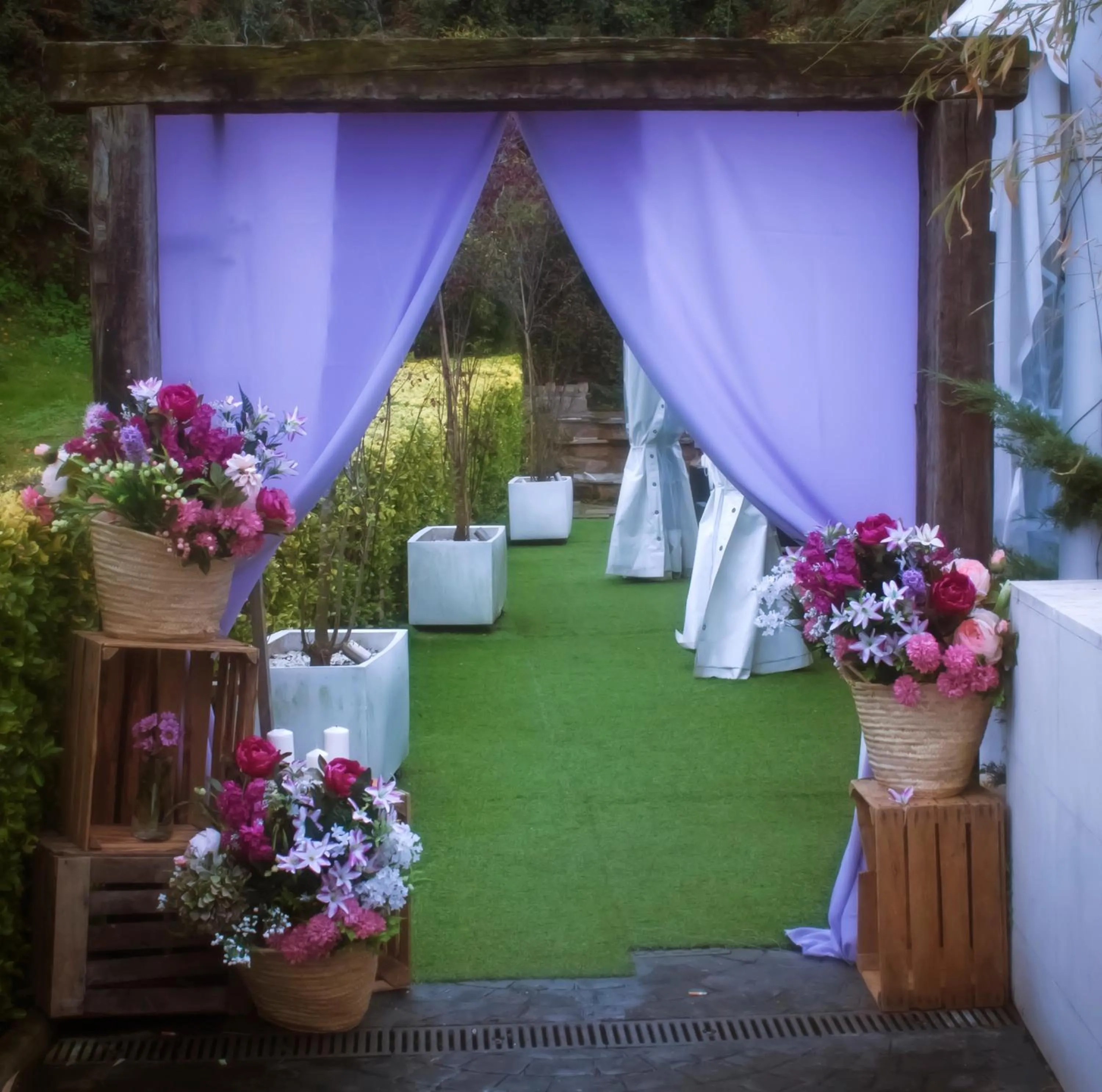 Garden in Hotel Playa Ribera