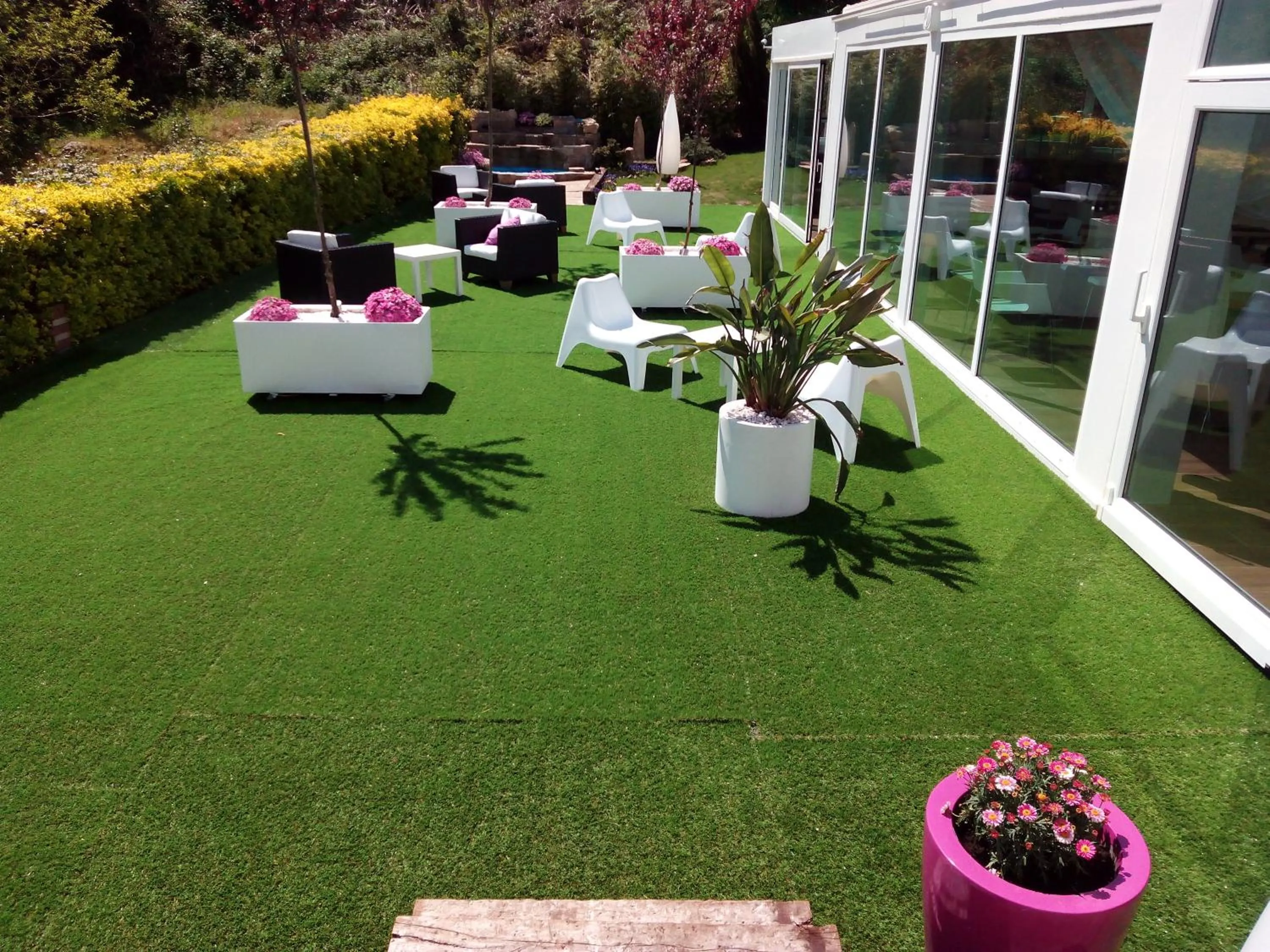 Garden in Hotel Playa Ribera