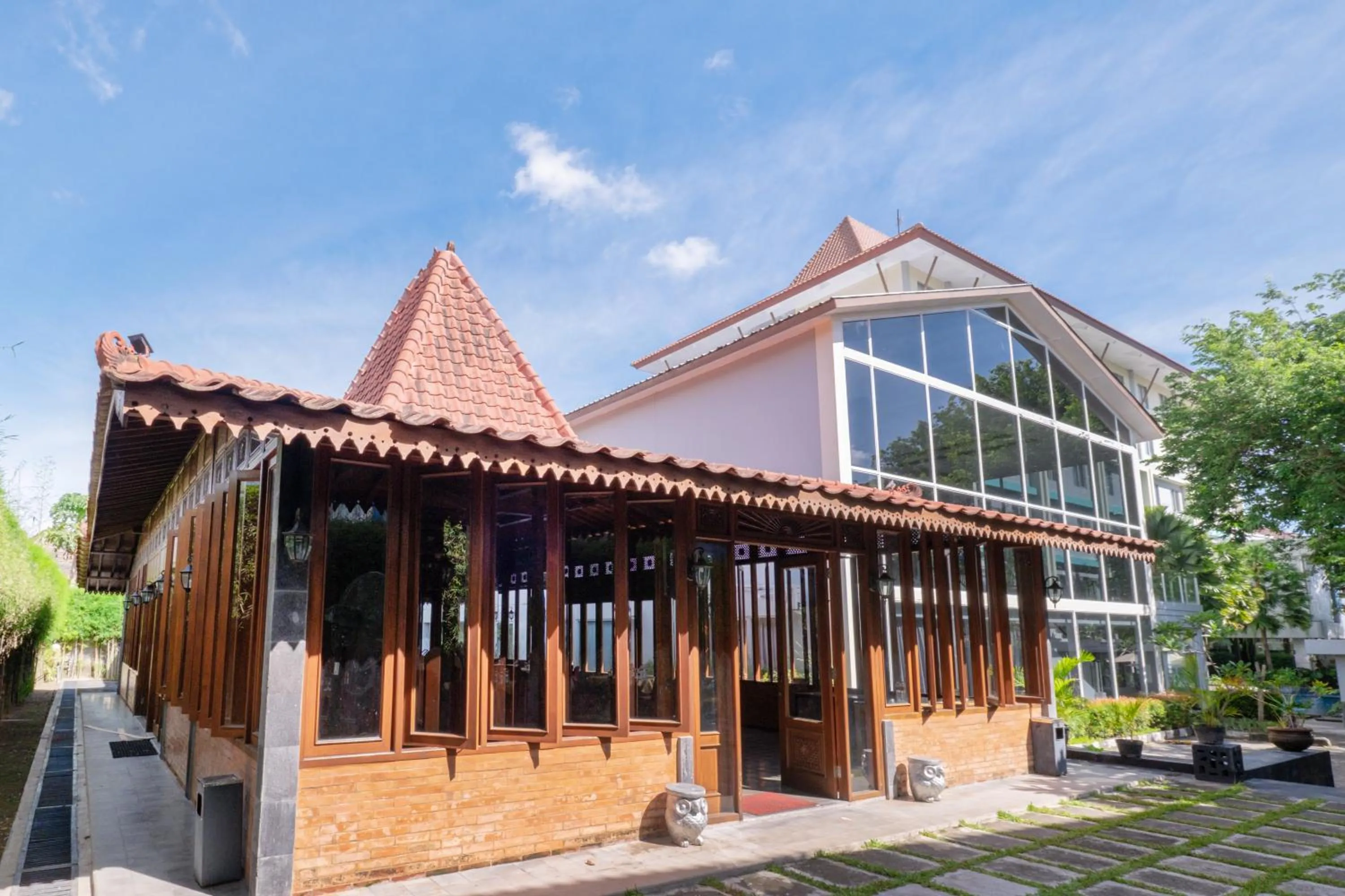 Property building in Burza Hotel Yogyakarta