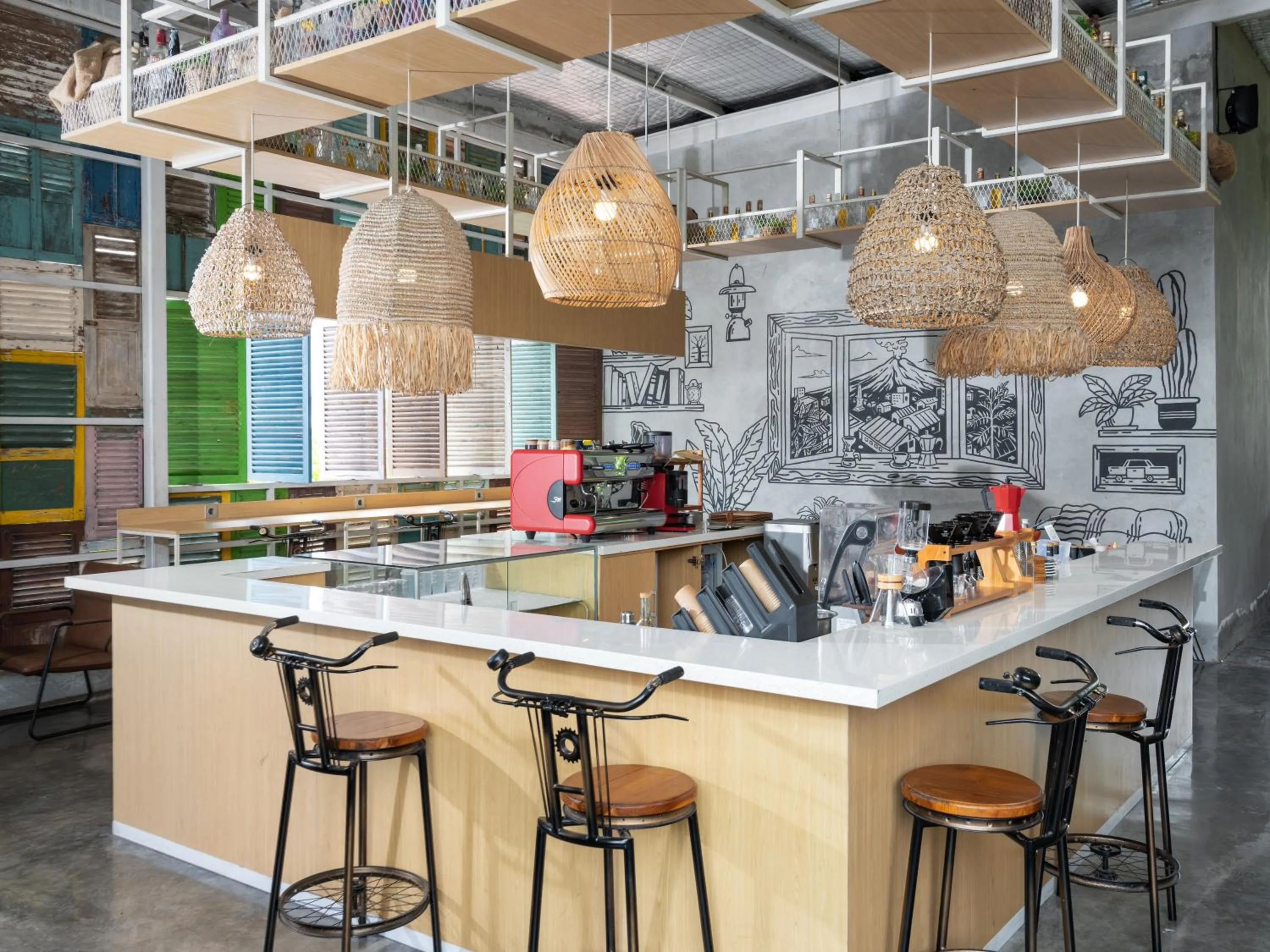 Restaurant/places to eat in Burza Hotel Yogyakarta