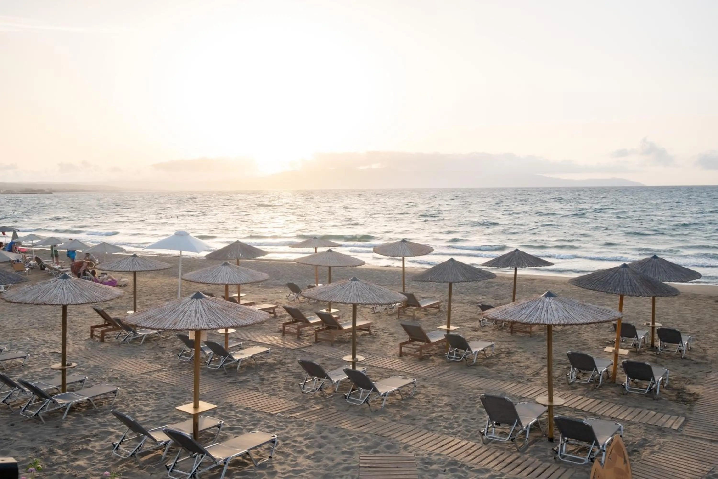 Beach in Elia Agia Marina Hotel
