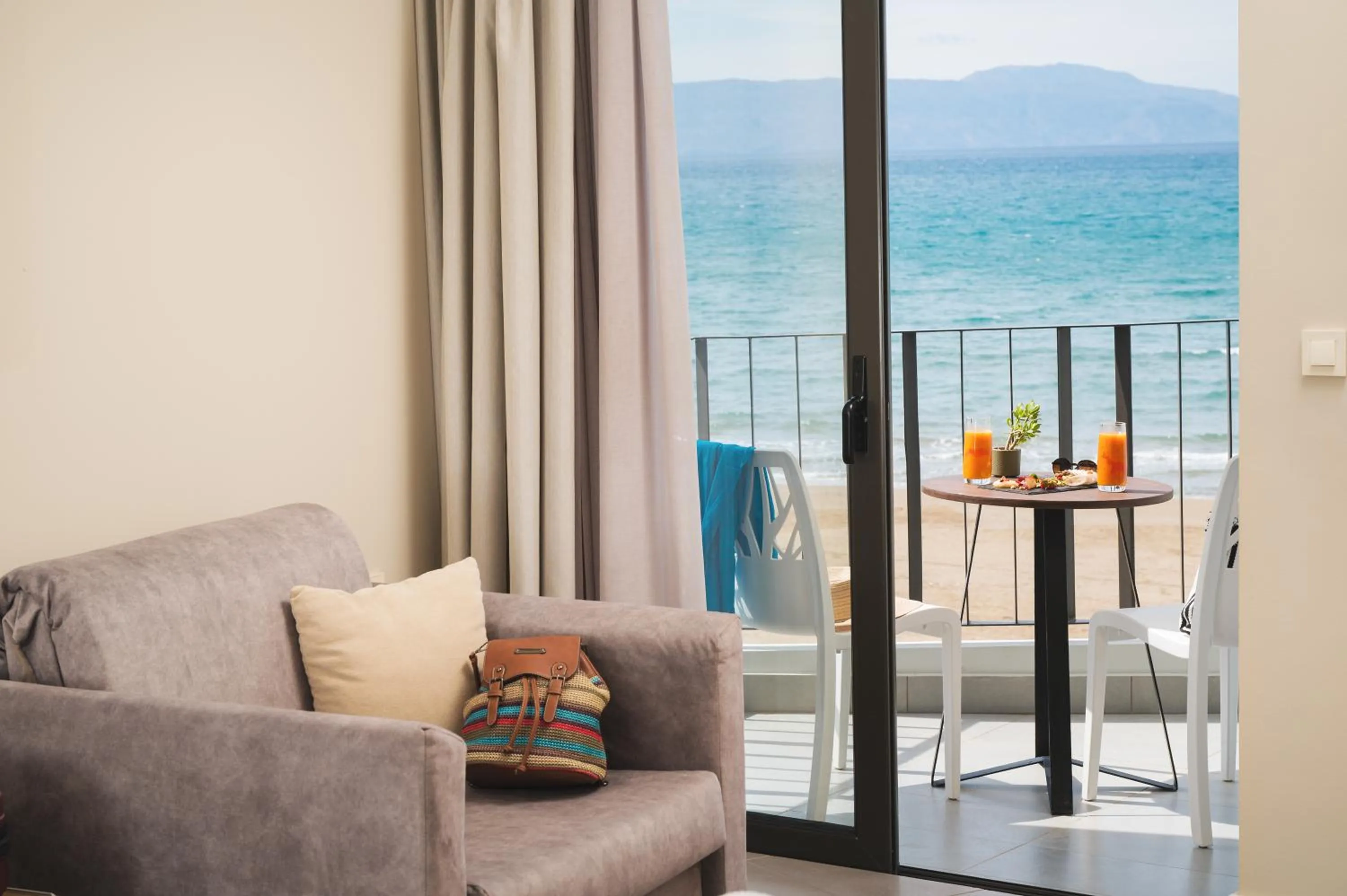 Balcony/Terrace in Elia Agia Marina Hotel