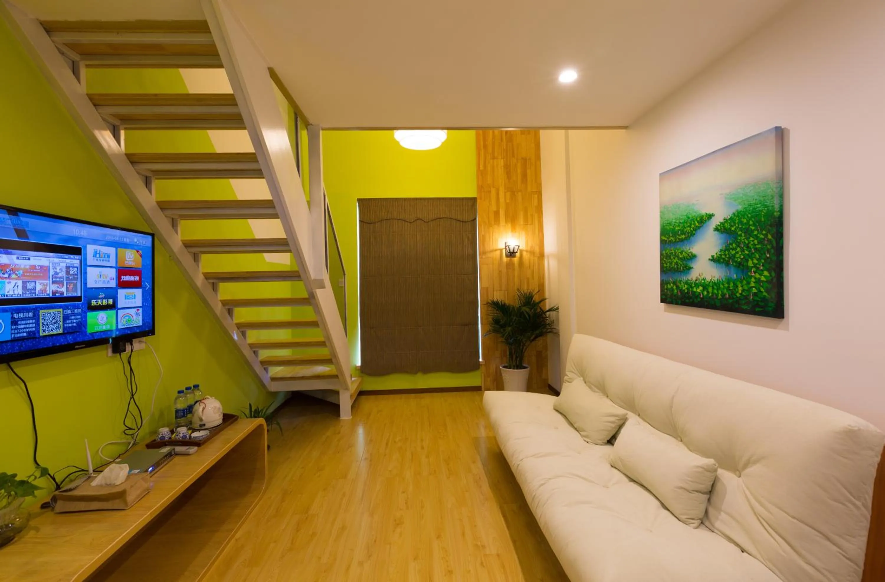 Decorative detail in Moon Flower Hotel