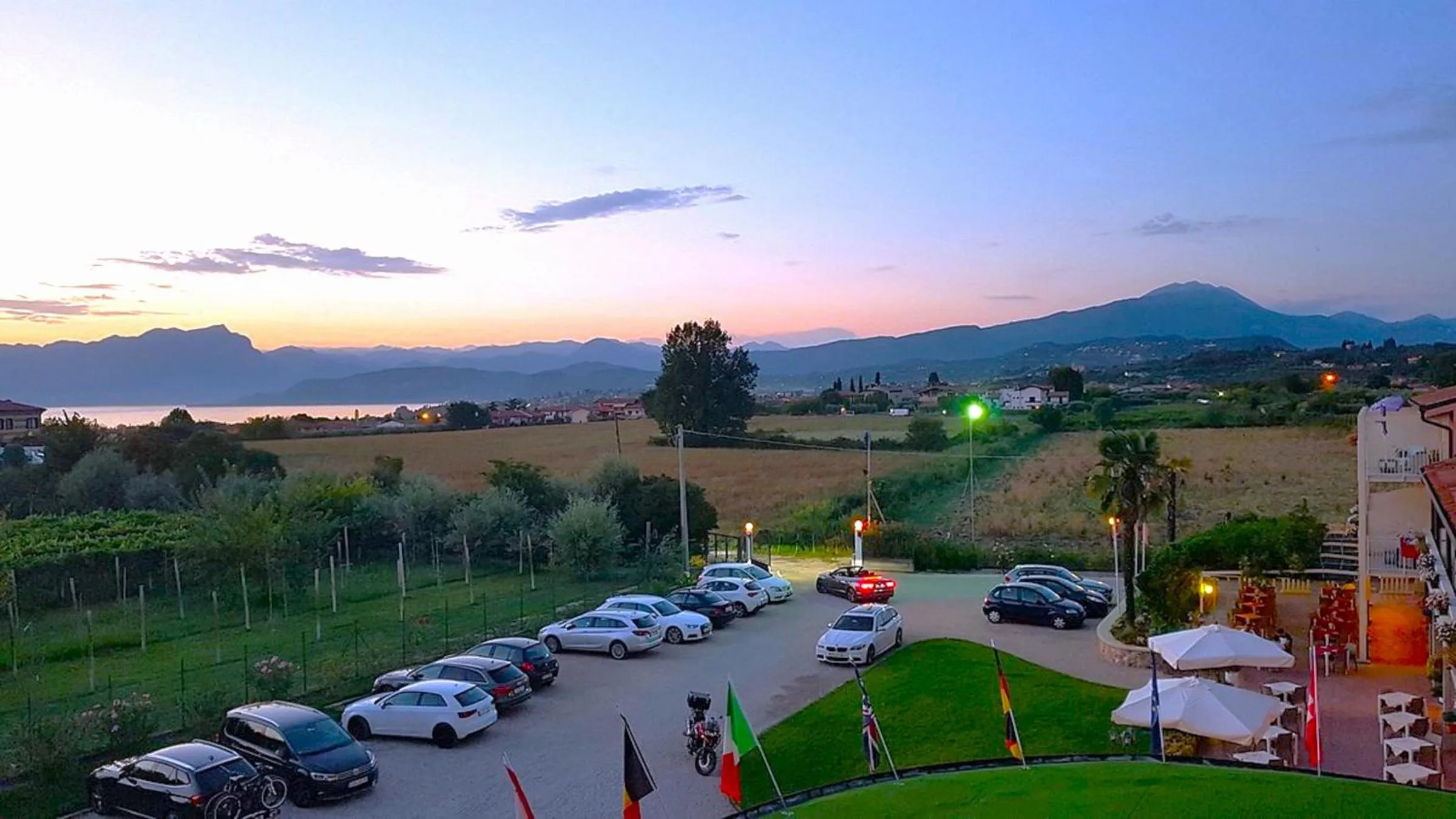 Natural landscape in Hotel Bella Lazise