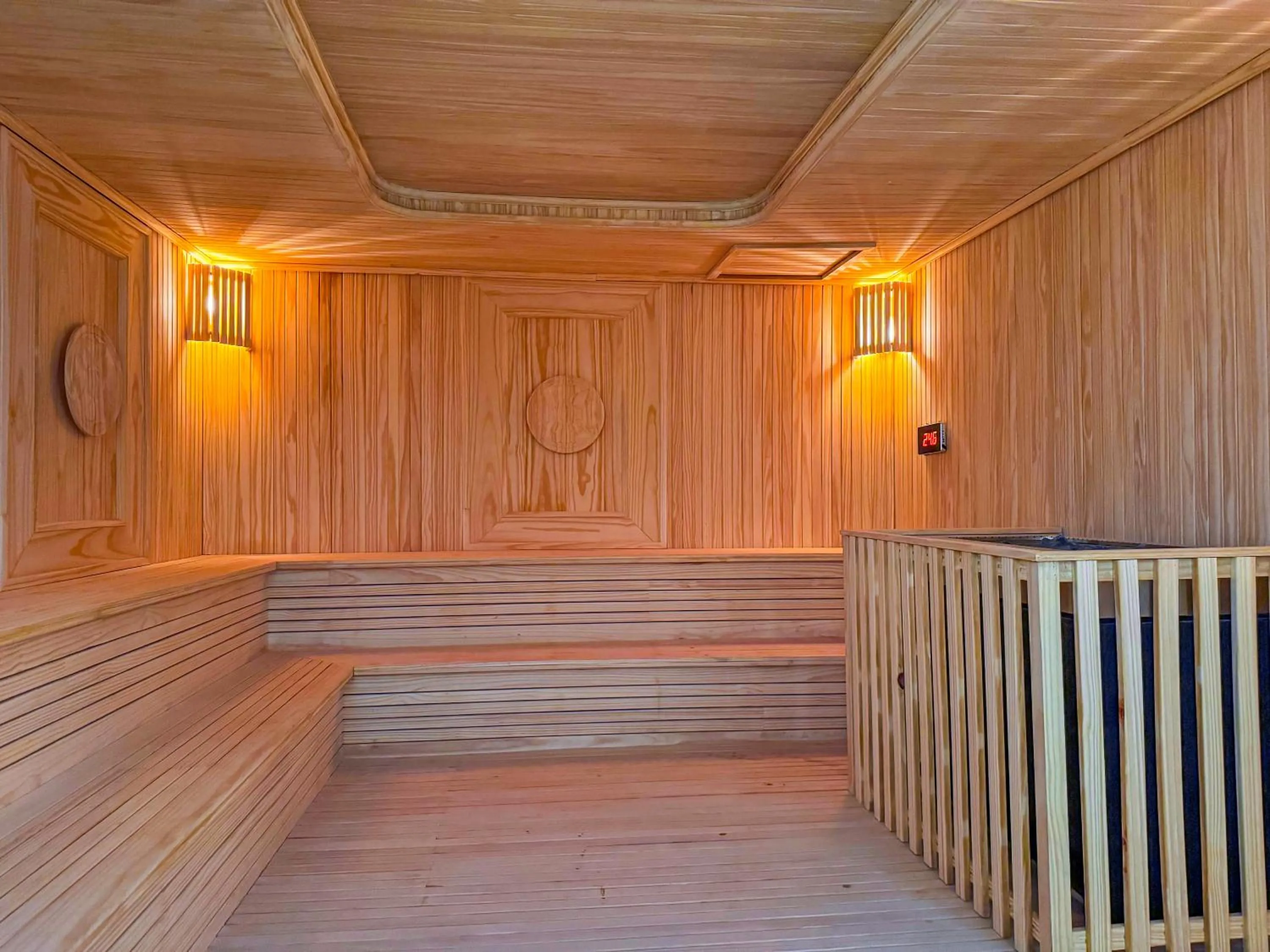 Sauna in Venusgiti Hot Spring Resort & Spa