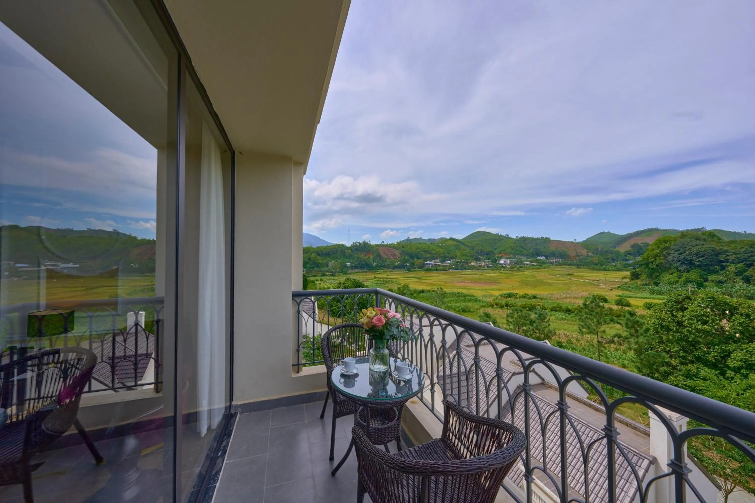 Patio in Venusgiti Hot Spring Resort & Spa