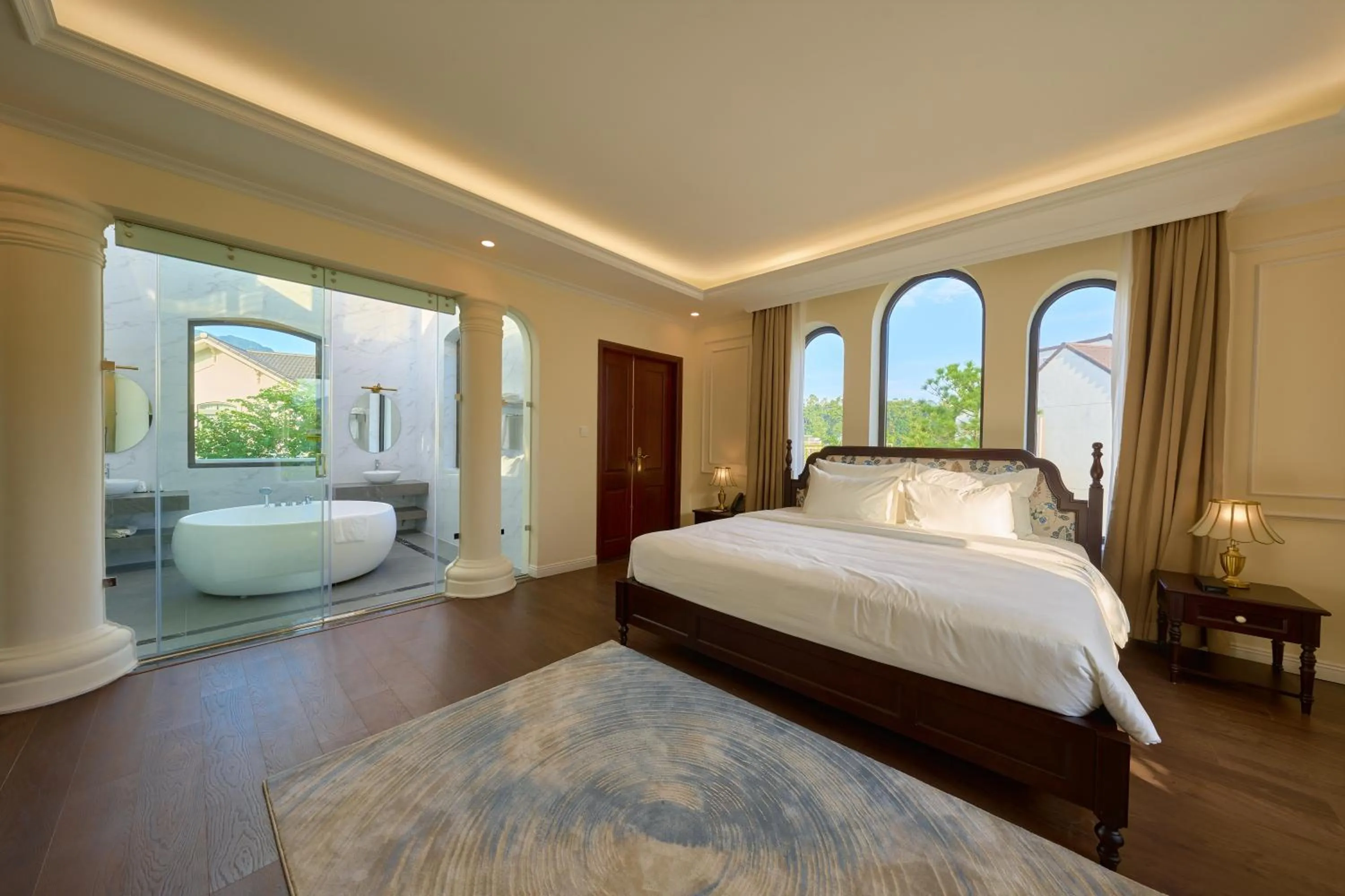 Toilet, Bed in Venusgiti Hot Spring Resort & Spa