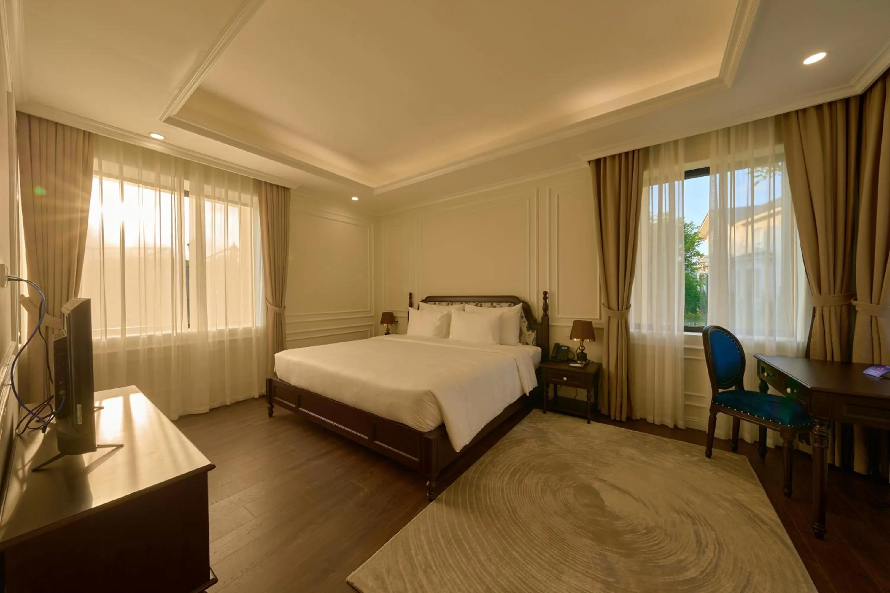 Bed in Venusgiti Hot Spring Resort & Spa