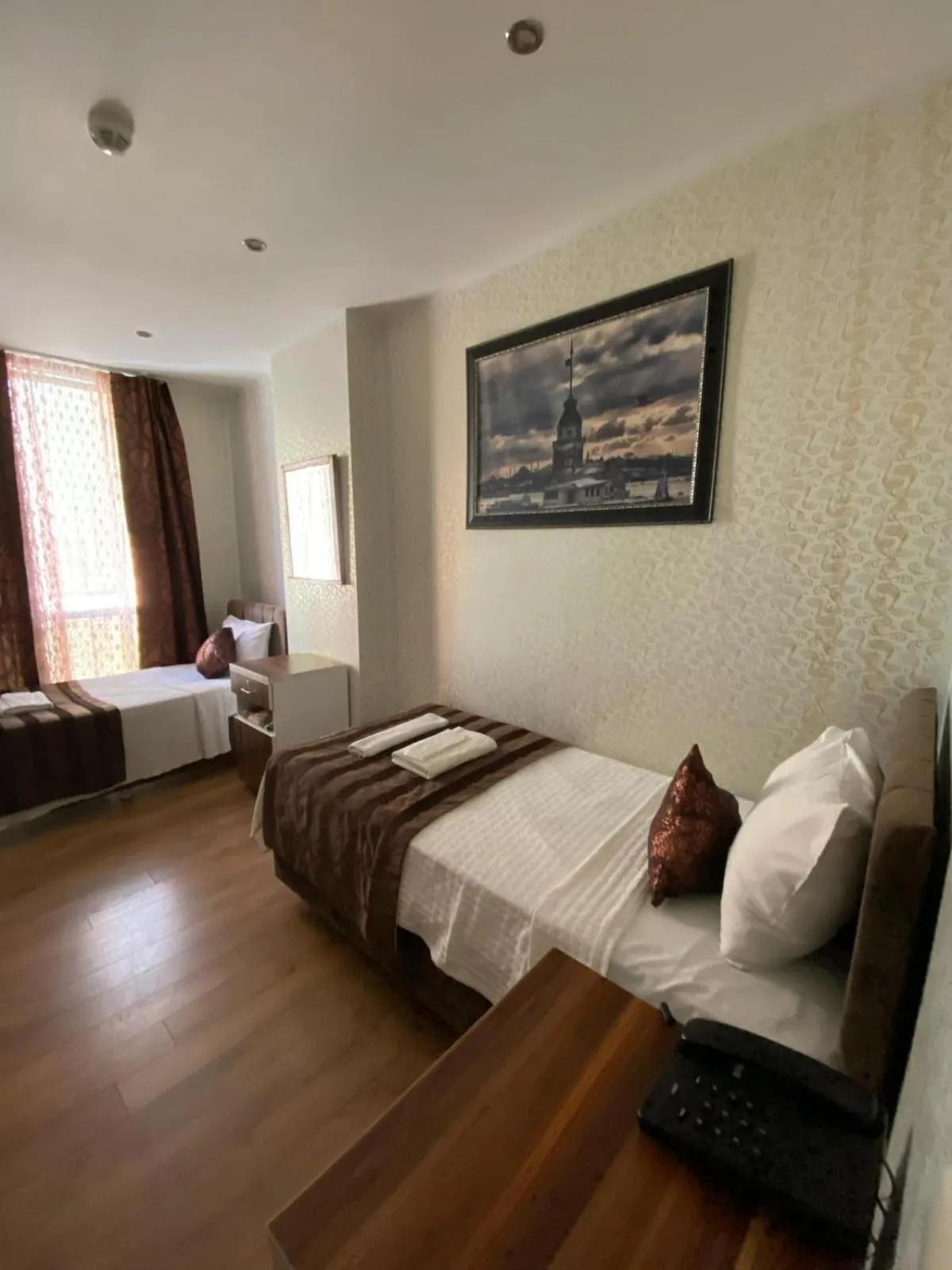 Bed in garden hill hotel