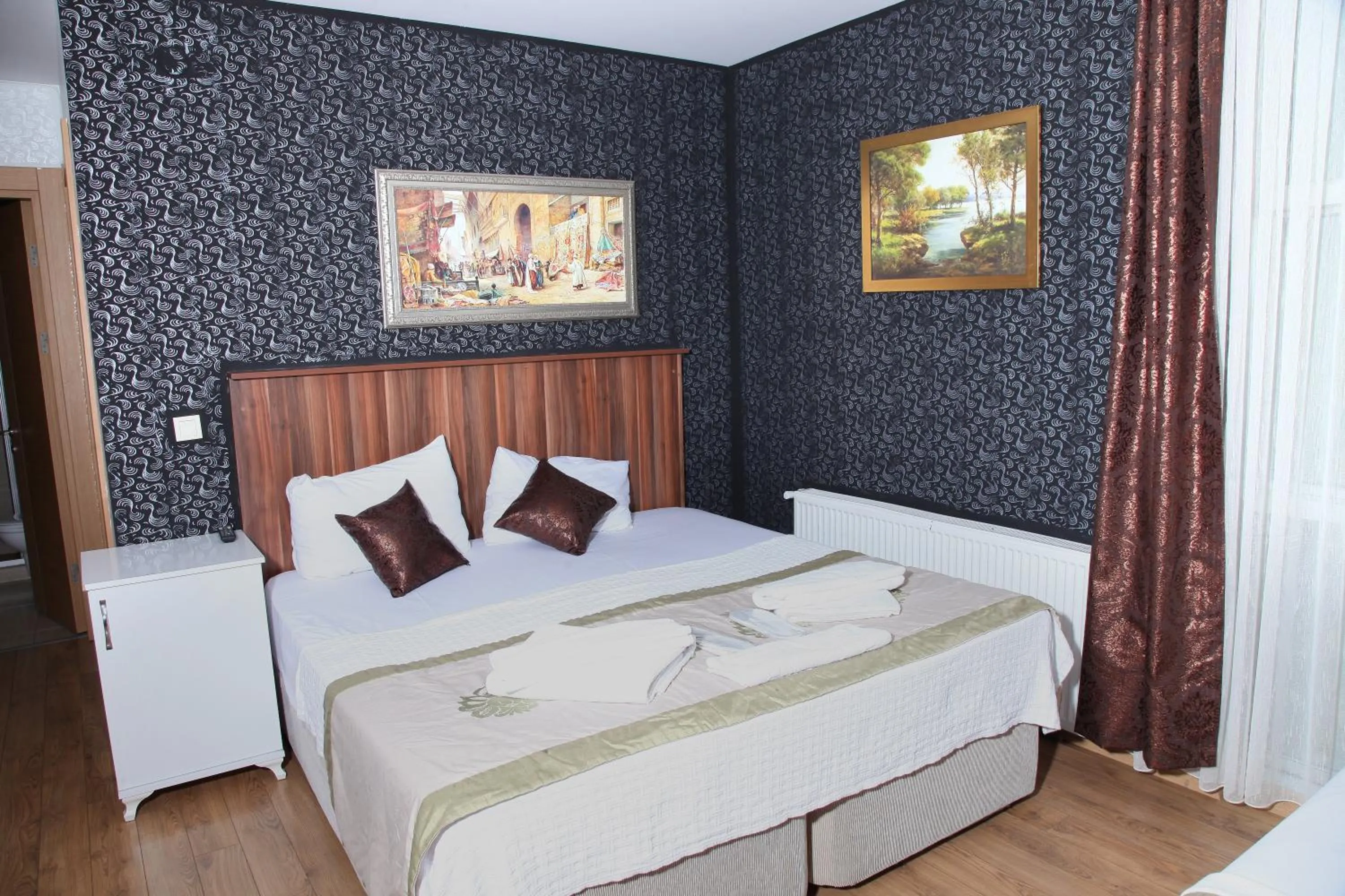 Bed in garden hill hotel