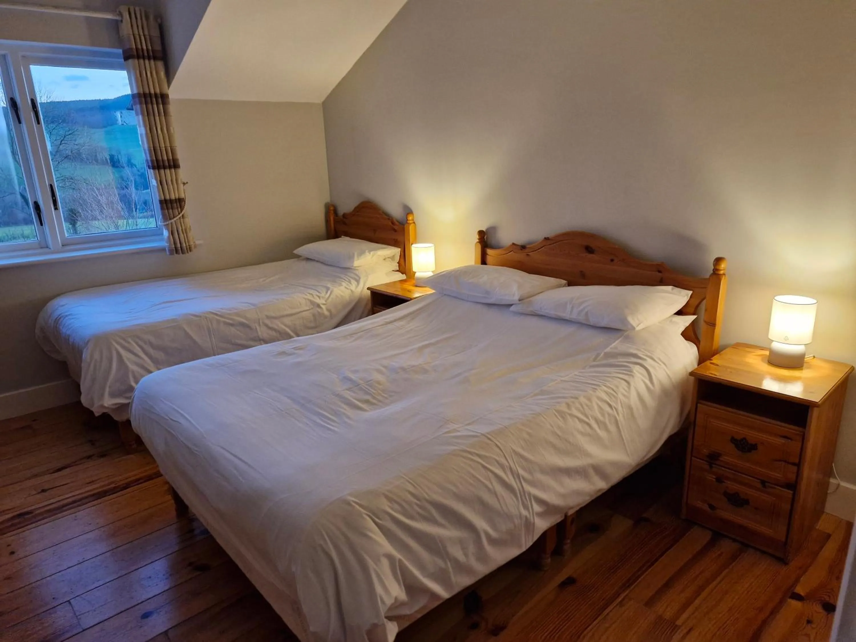 Bed in Macreddin Rock Bed & Breakfast