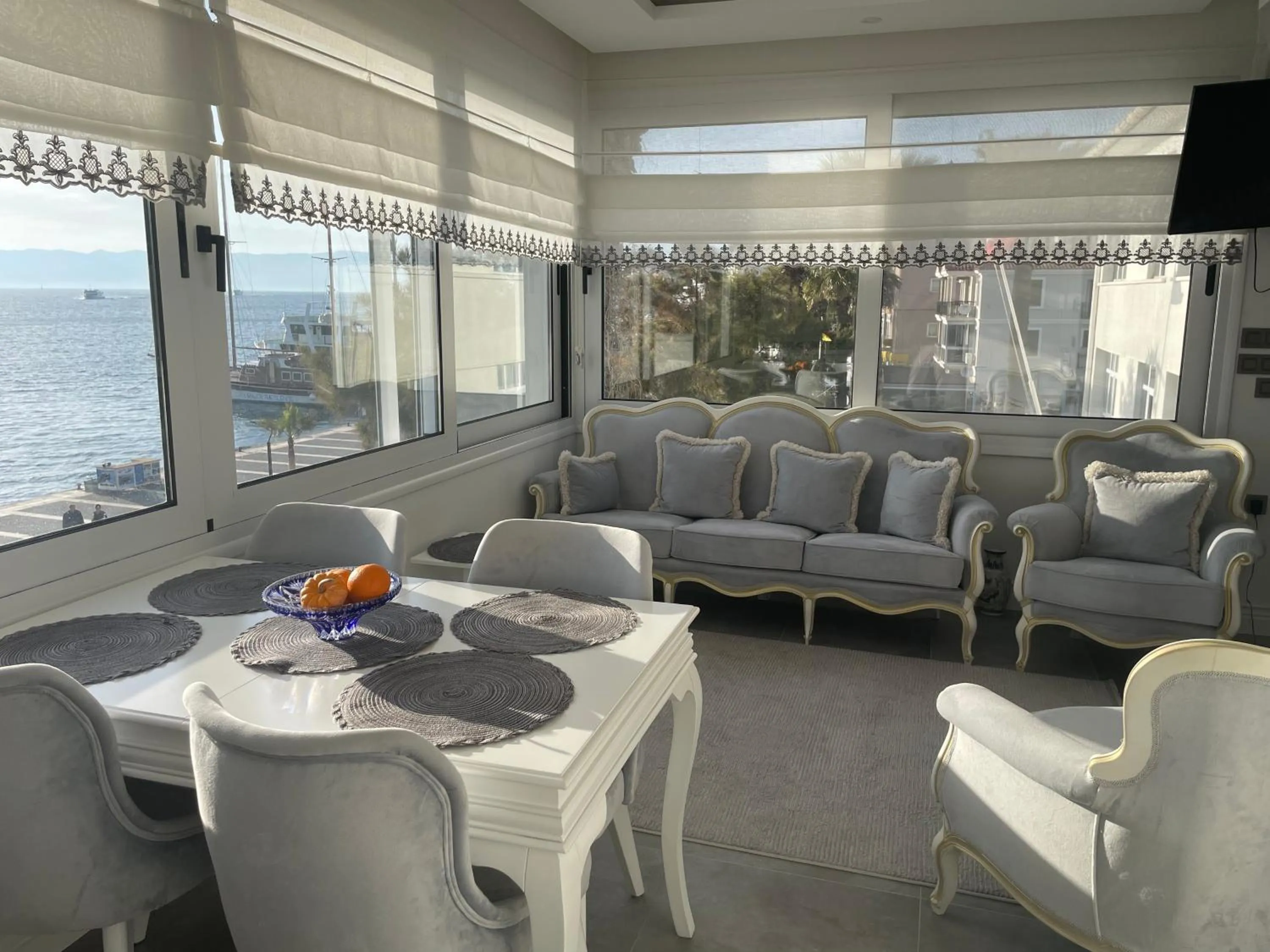 Living room in Dantela Butik Hotel