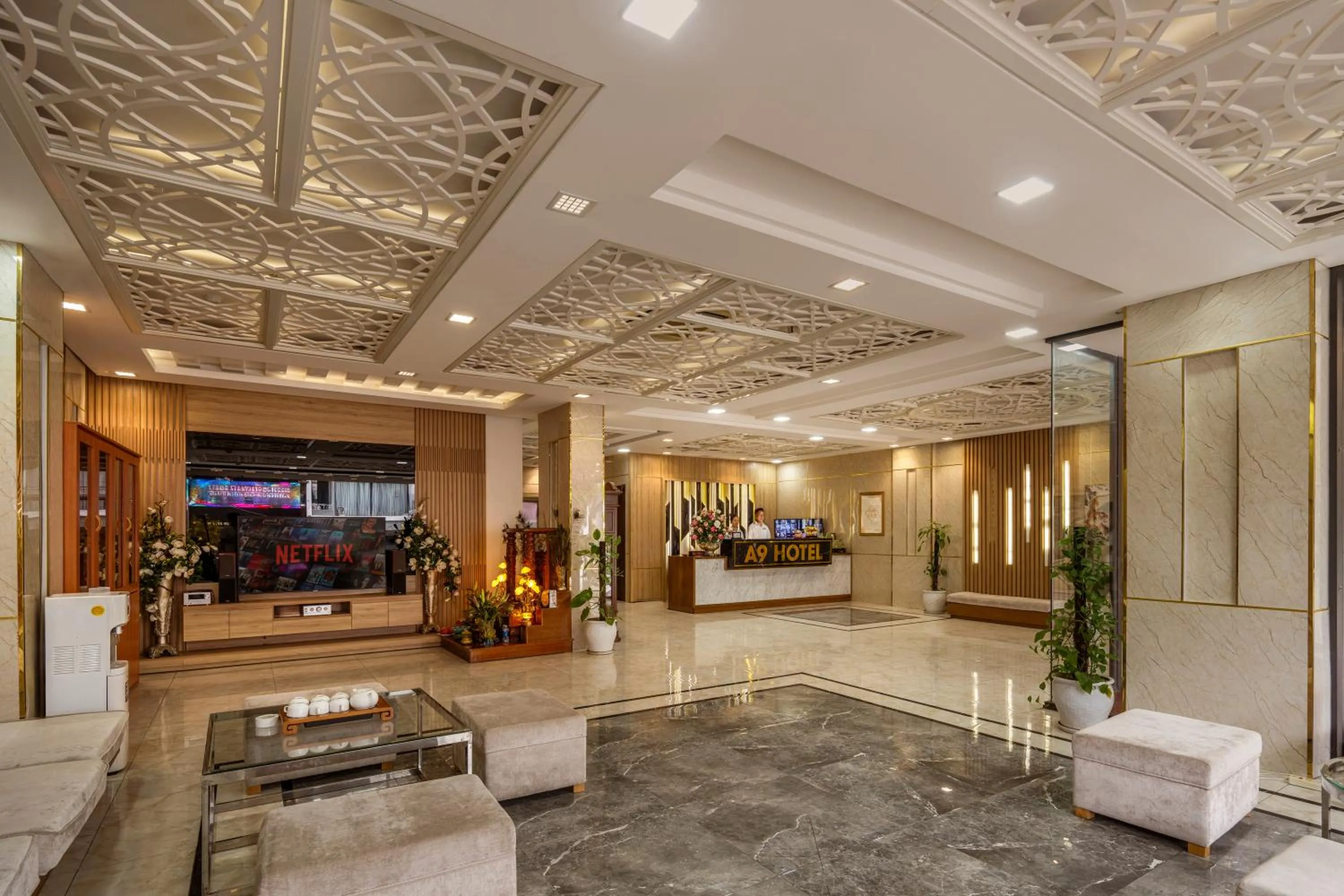 Lobby or reception in A9 Beach Hotel Da Nang