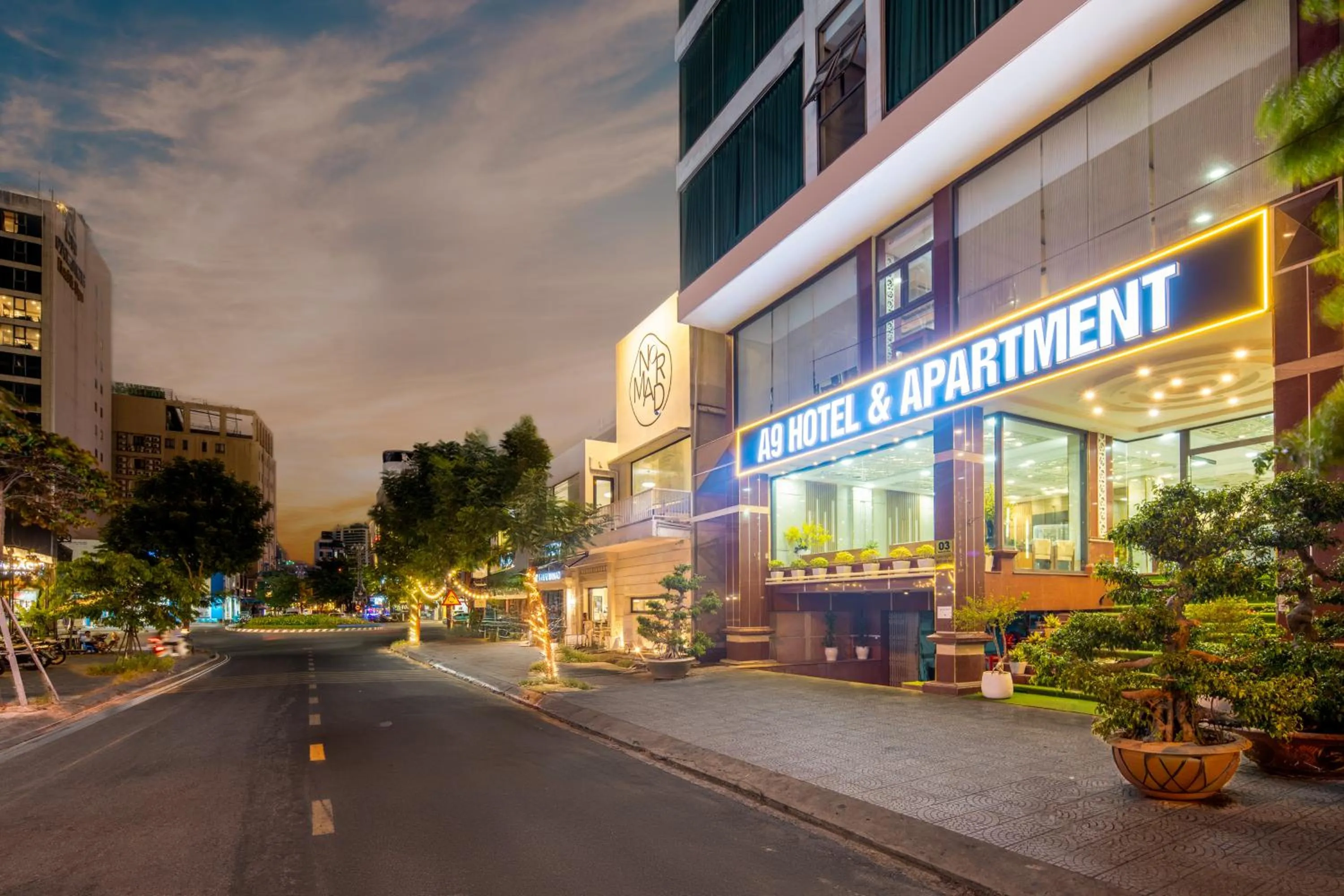 Property building in A9 Beach Hotel Da Nang
