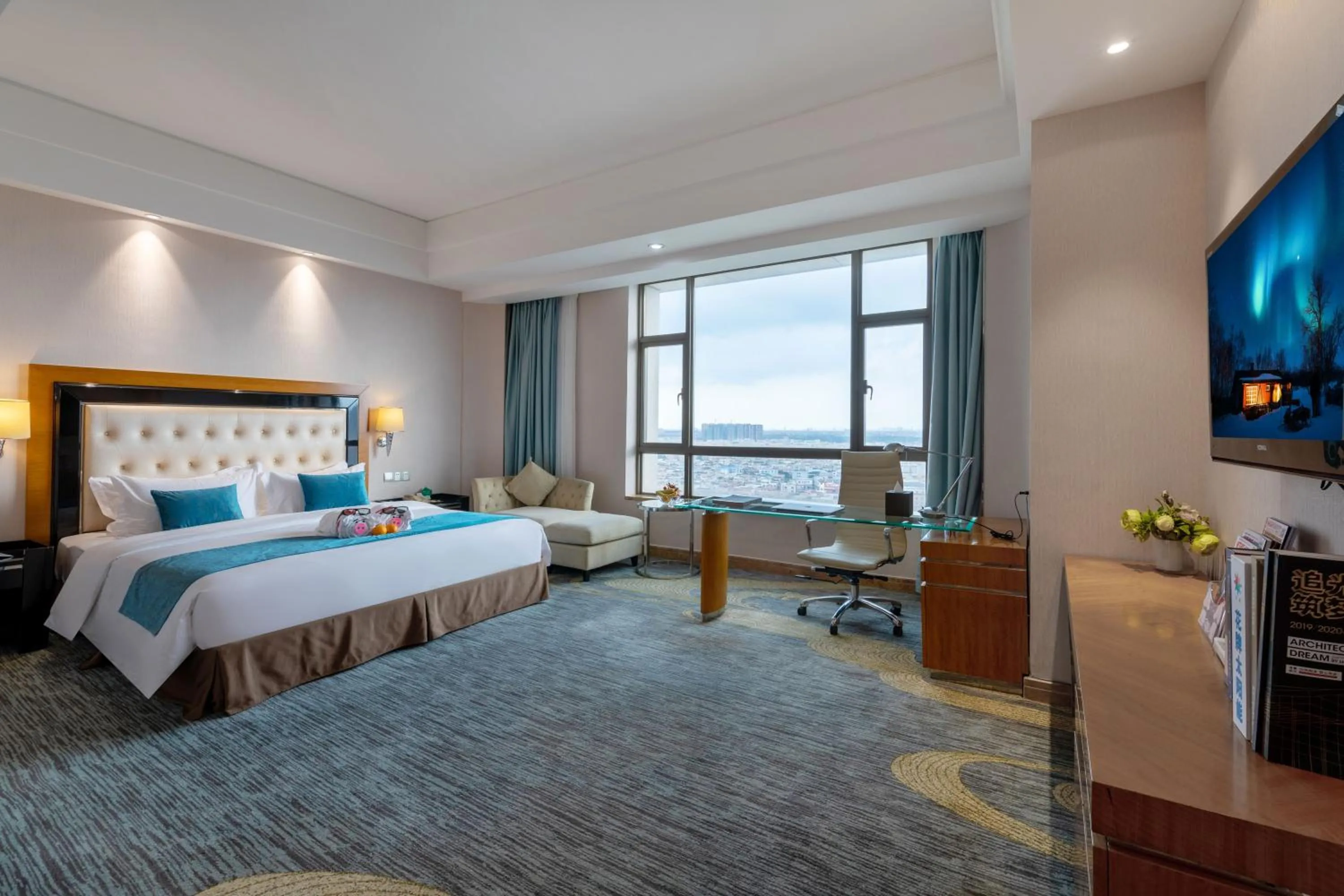 Bed in Elong Me Hotel