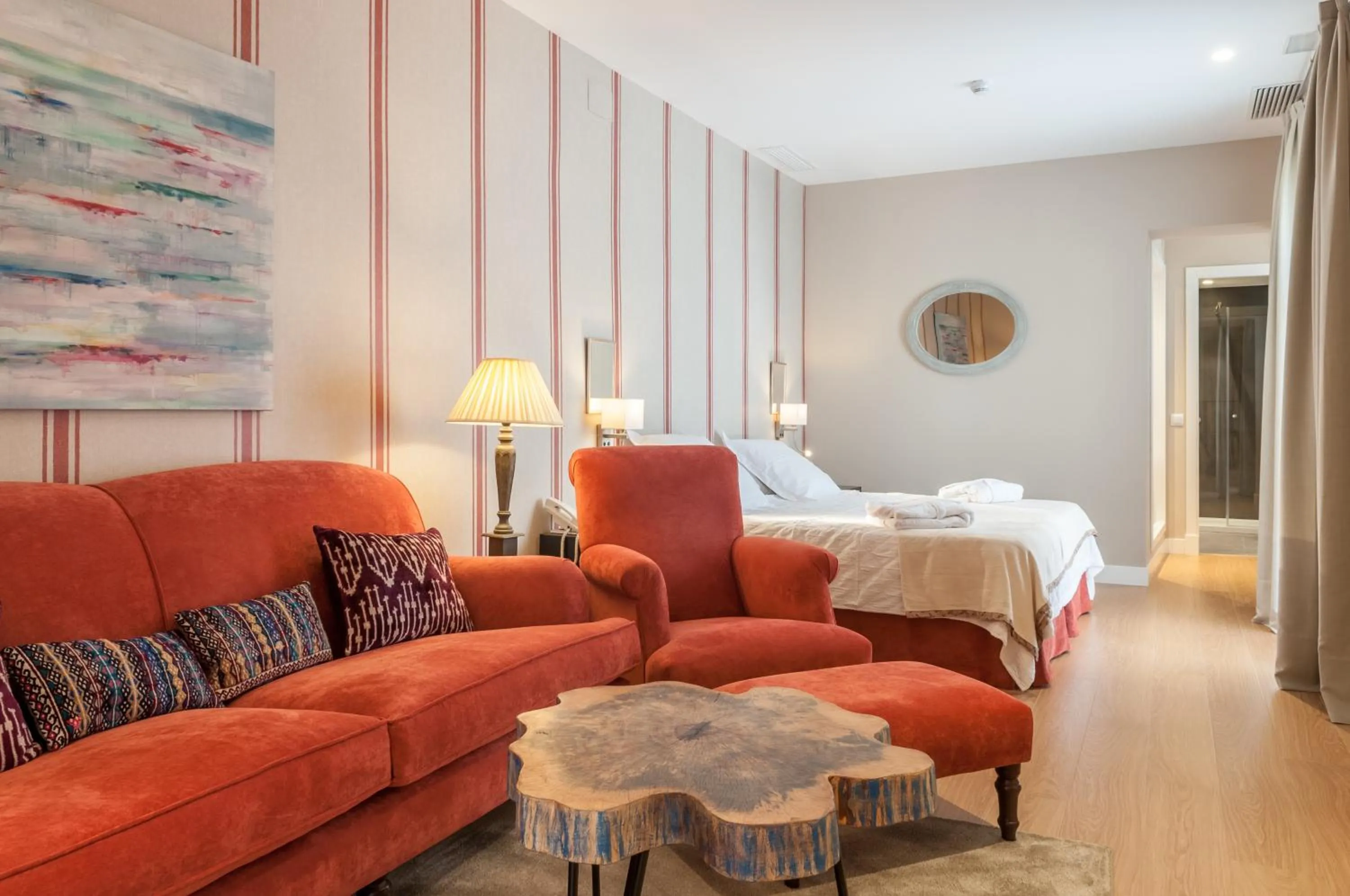 Bedroom, Bed in Suites Murillo Catedral