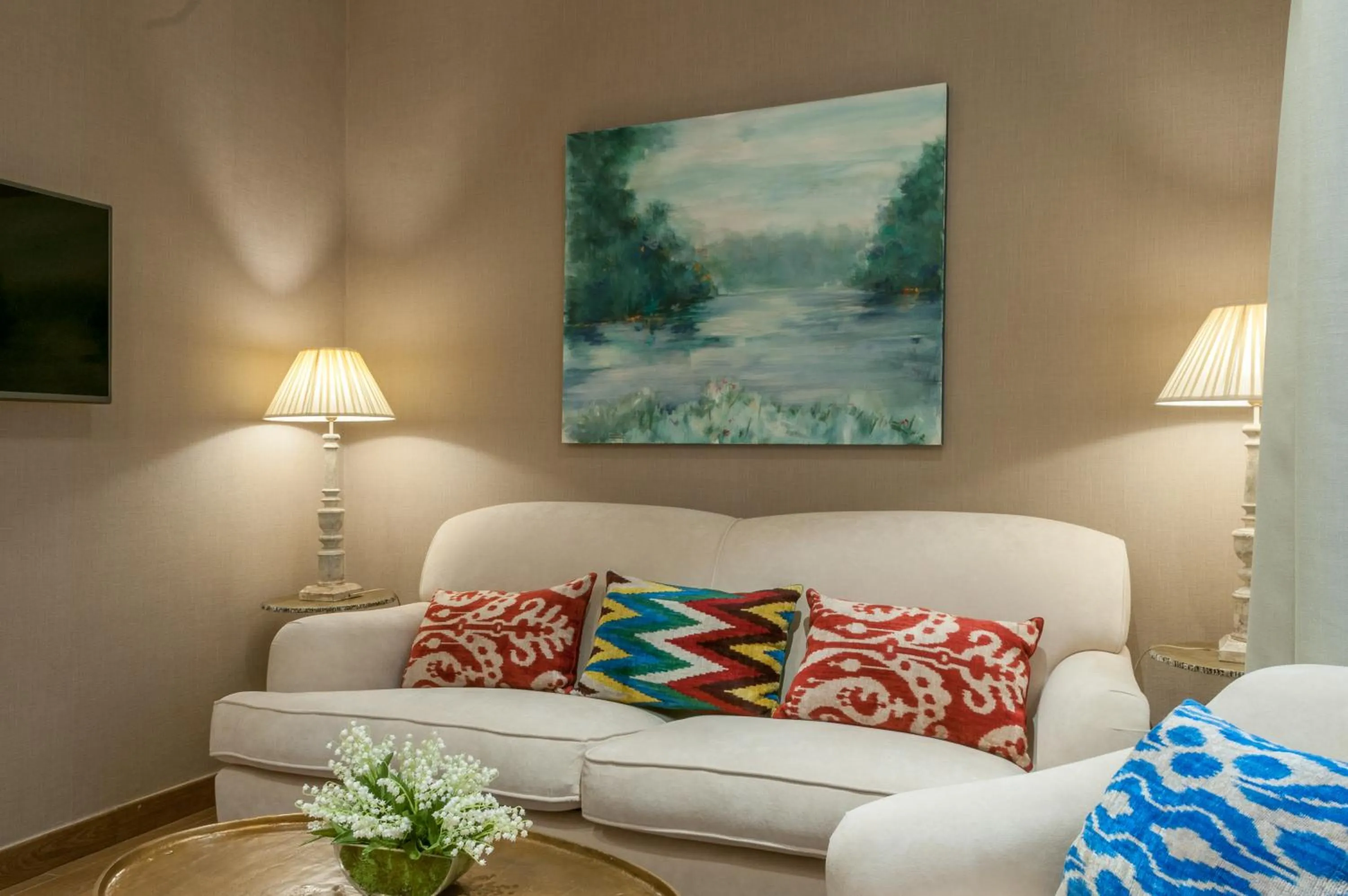 Living room in Suites Murillo Catedral